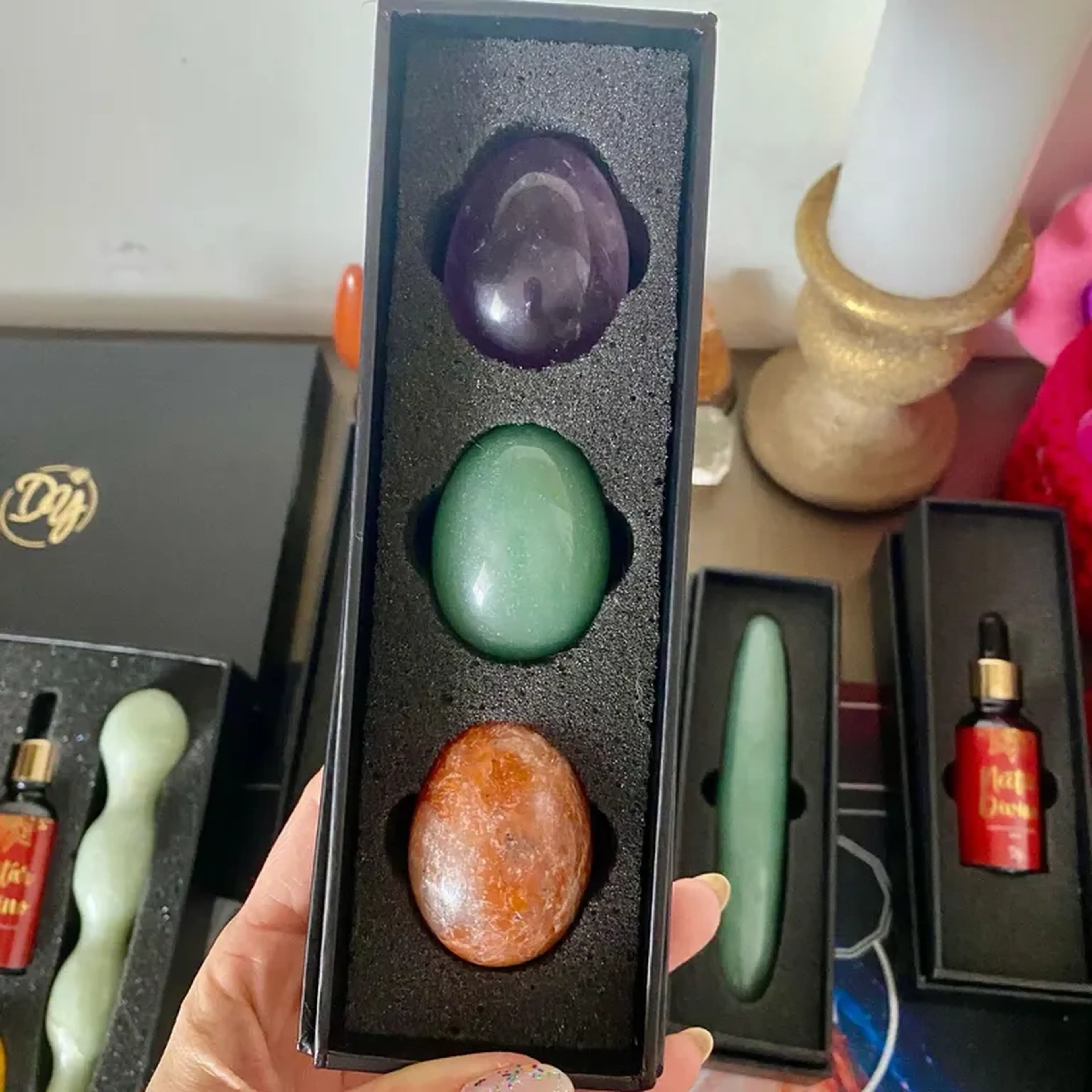 Yoni Egg kit trio imagem