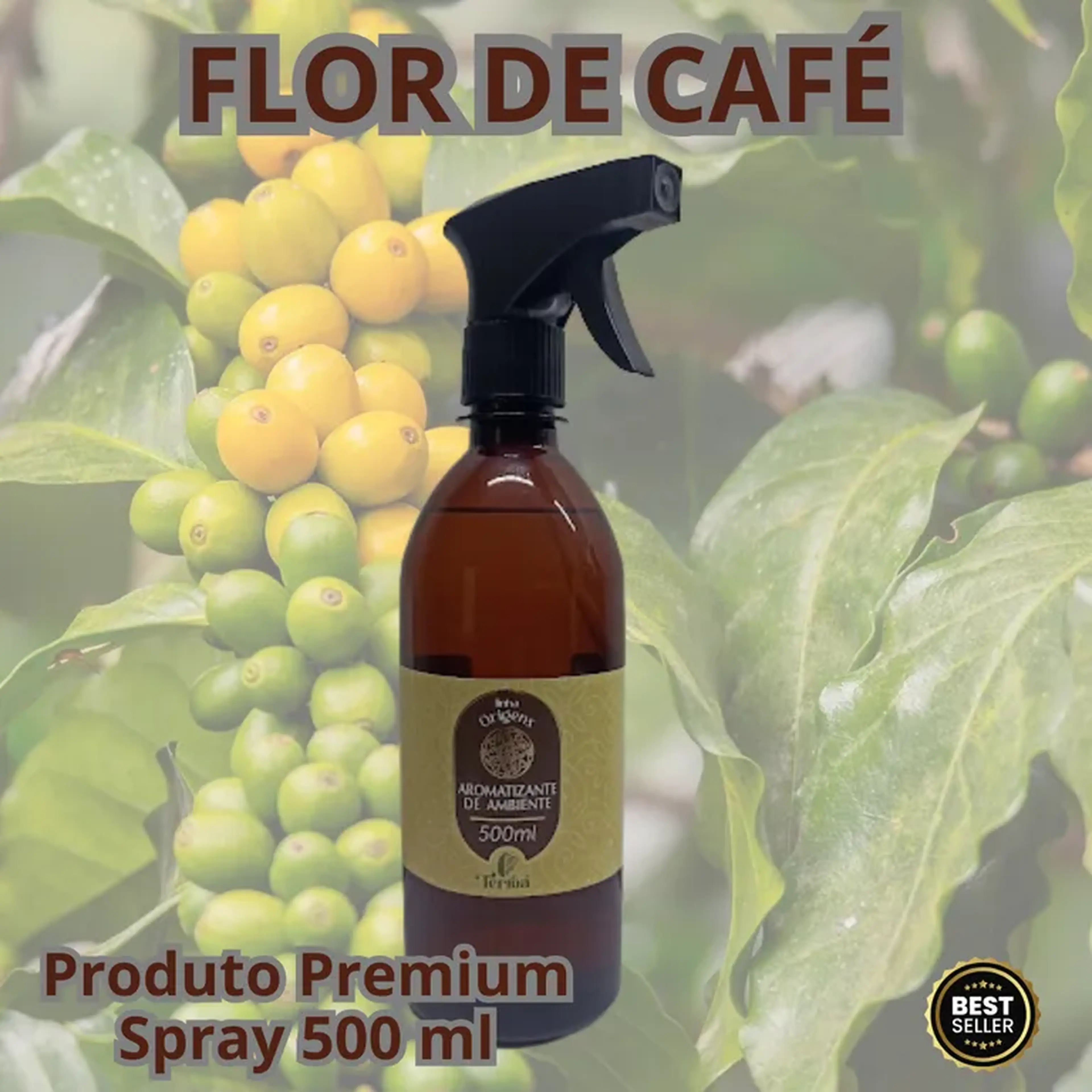 Aromatizante de Ambiente FLOR DE CAFÉ. Aroma Premium 500 ml imagem