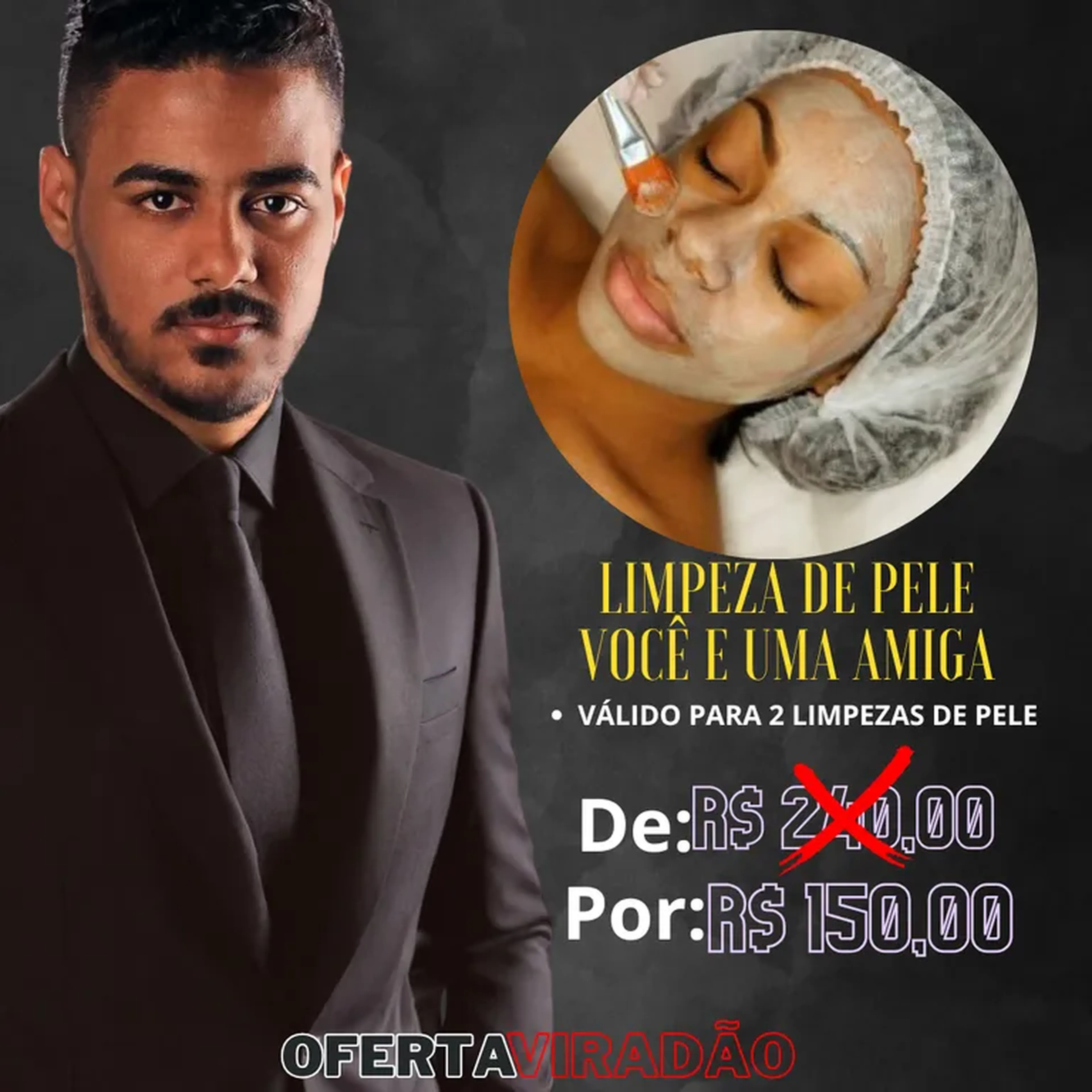 2 LIMPEZAS DE PELE imagem