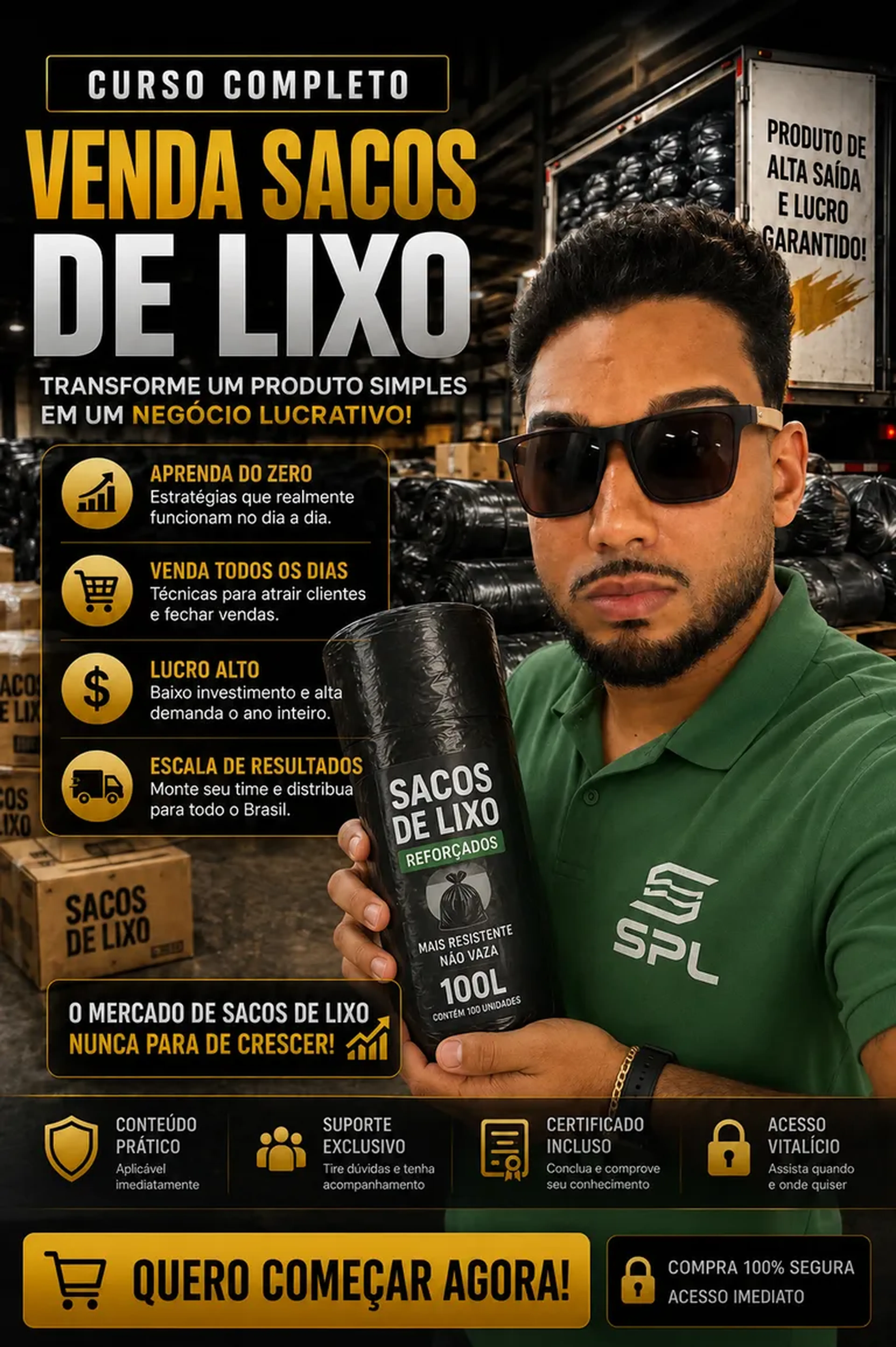 GANHE DINHEIRO VENDENDO SACOS DE LIXO imagem