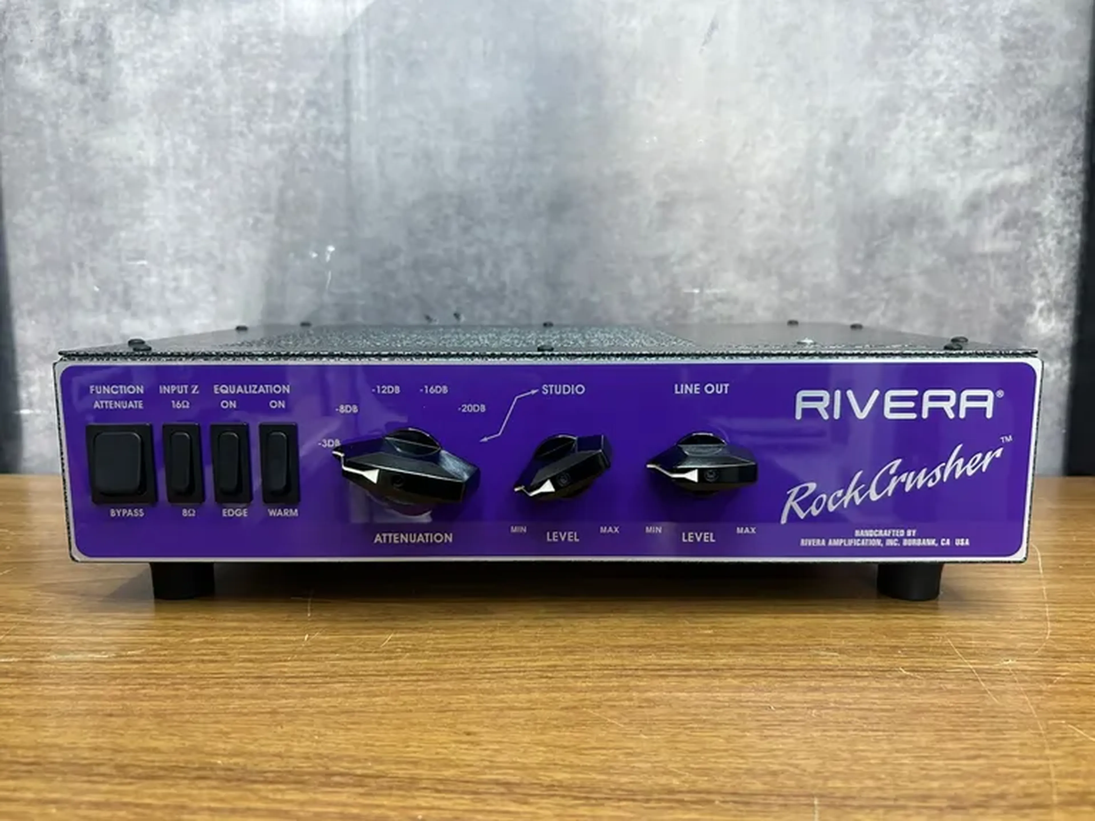 Atenuador e Load Box Rivera Rock Crusher imagem