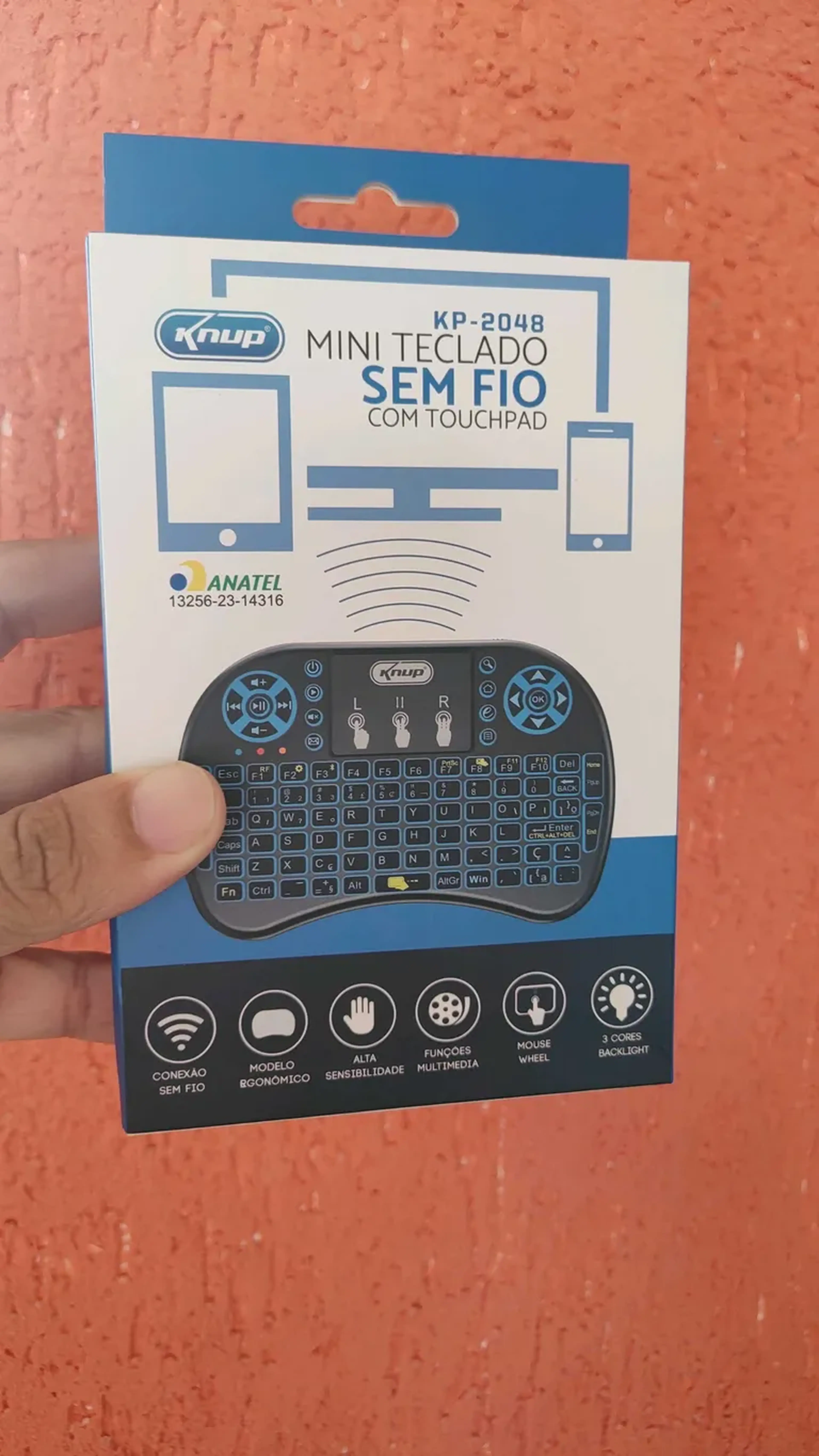 Mini Teclado Sem Fio imagem