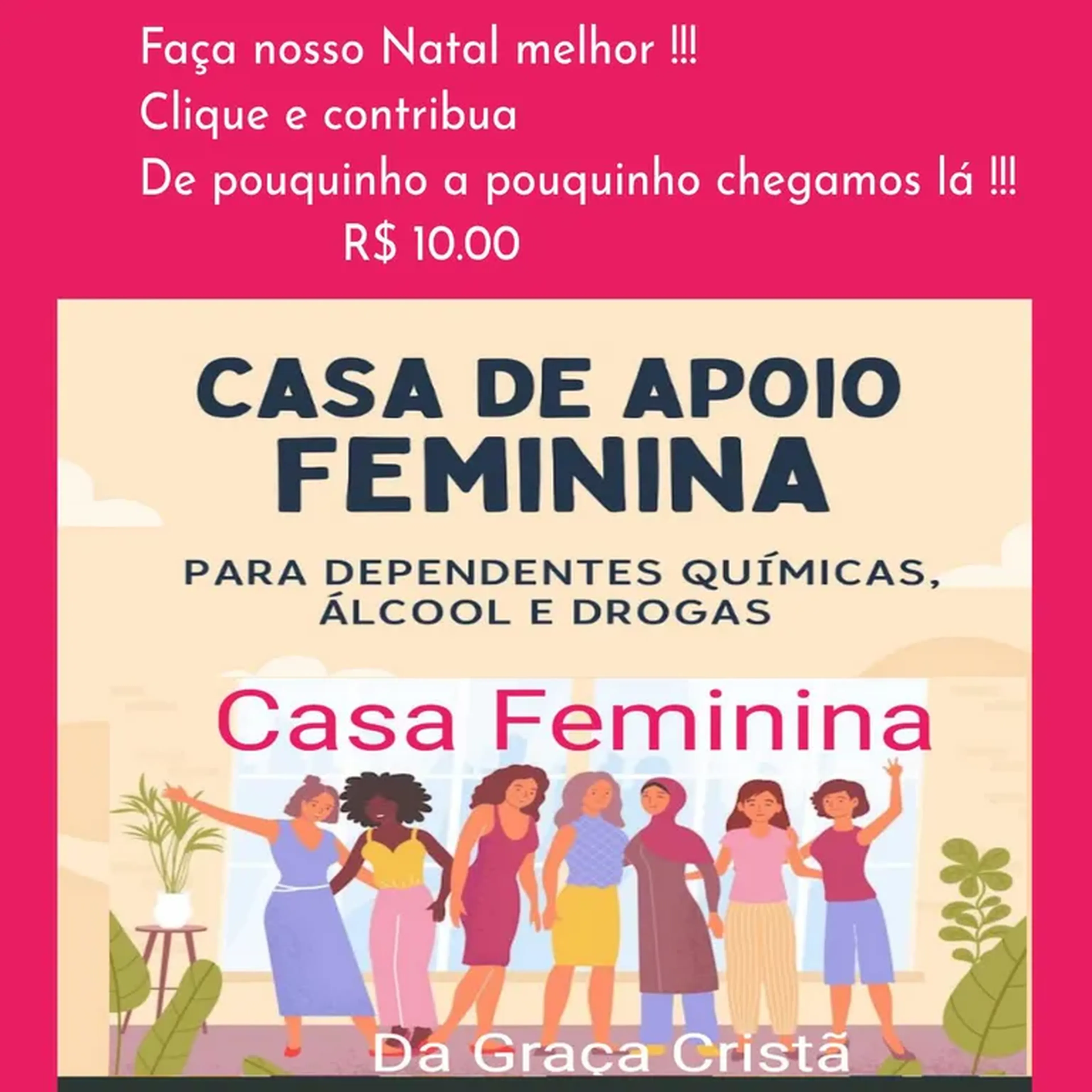 10.00 pix solidário imagem