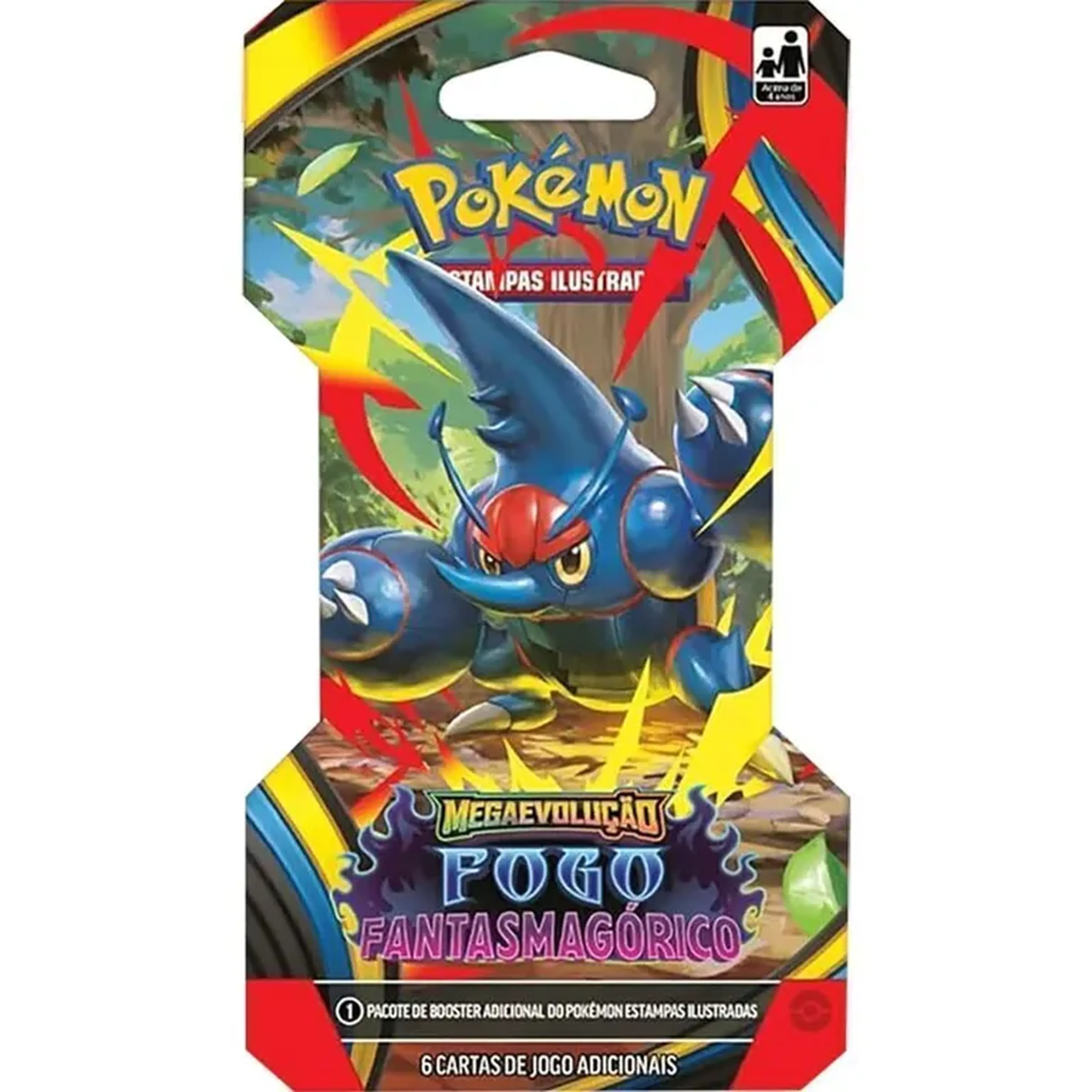 (PT-BR) Booster Avulso - ME02 - Fogo Fantasmagórico imagem