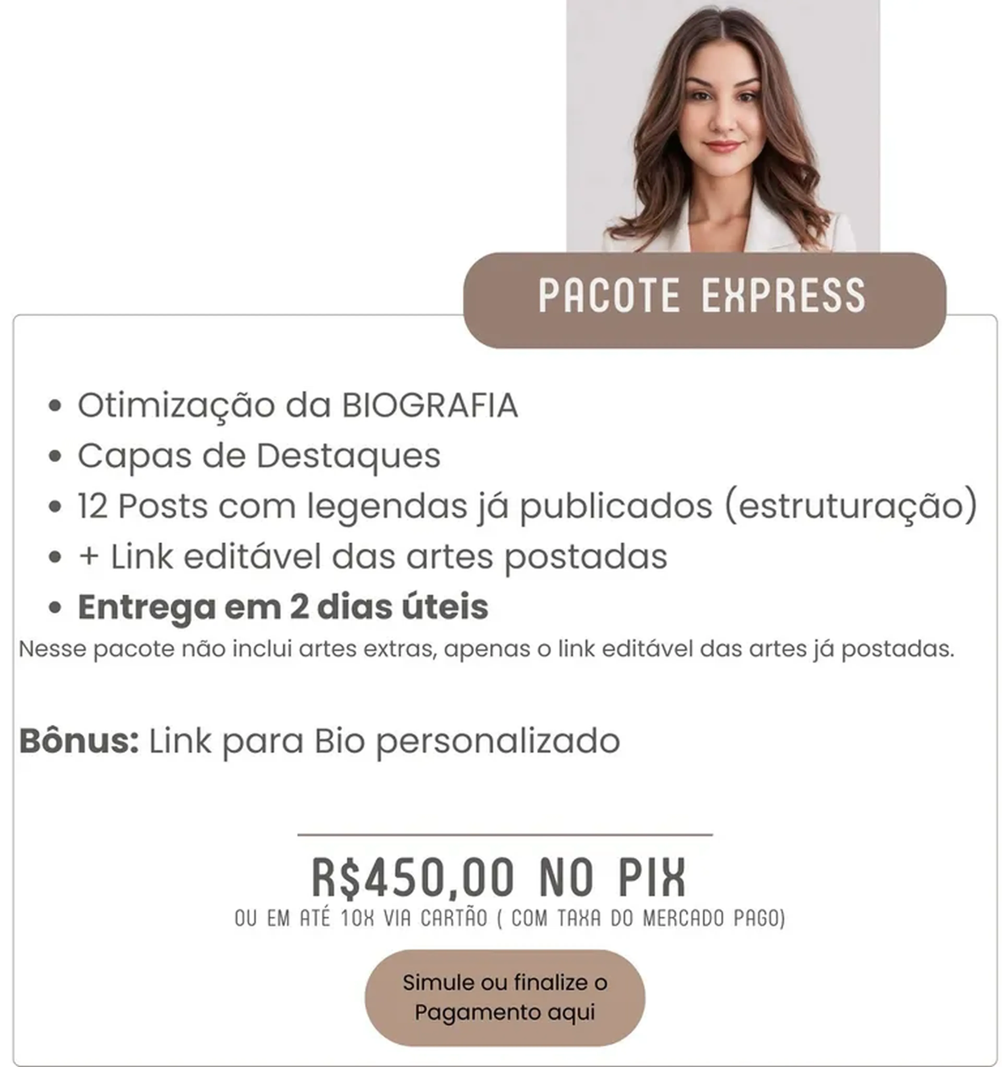 Pacote express imagem