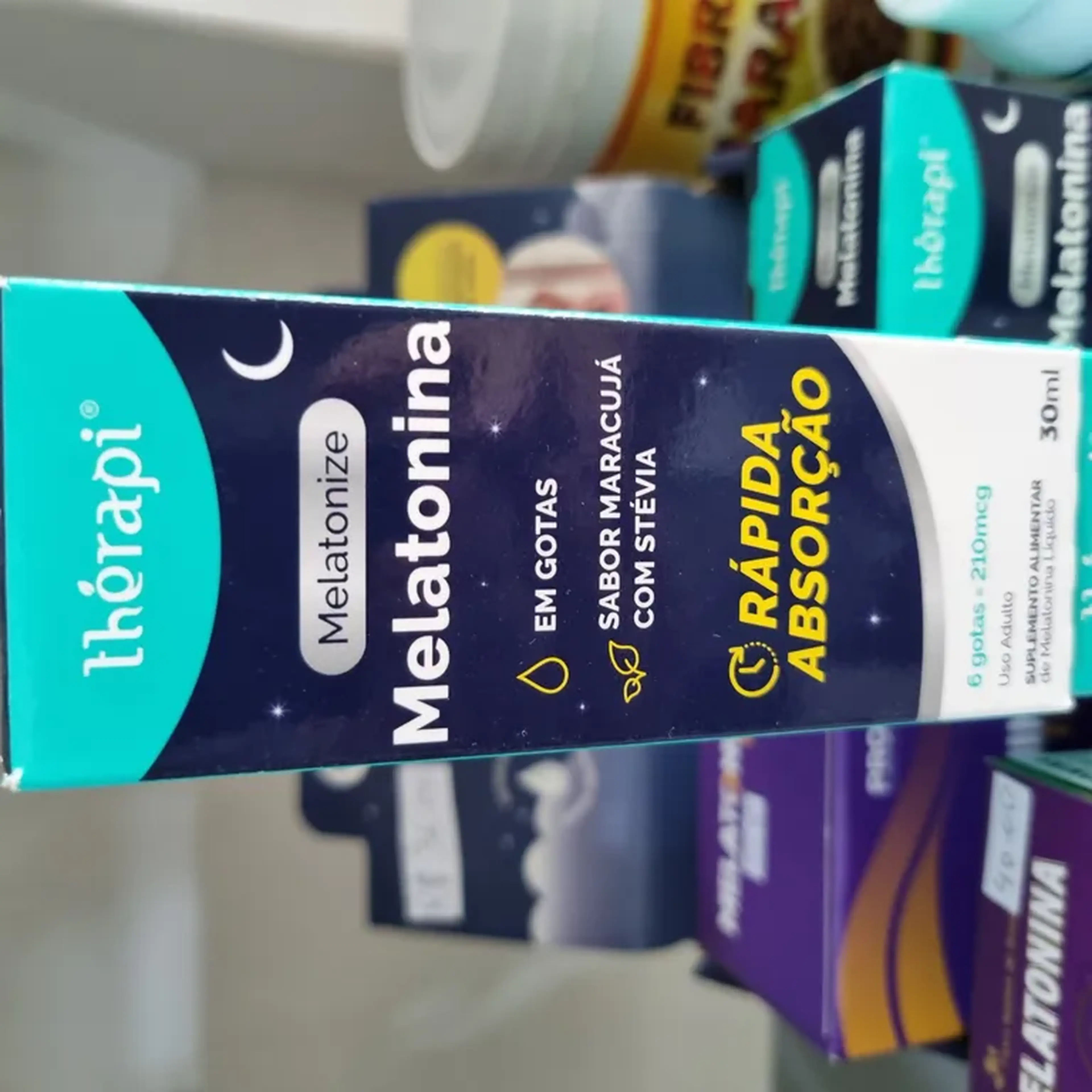 MELATONINA SABOR MARACUJÁ 30ML THERAPI imagem