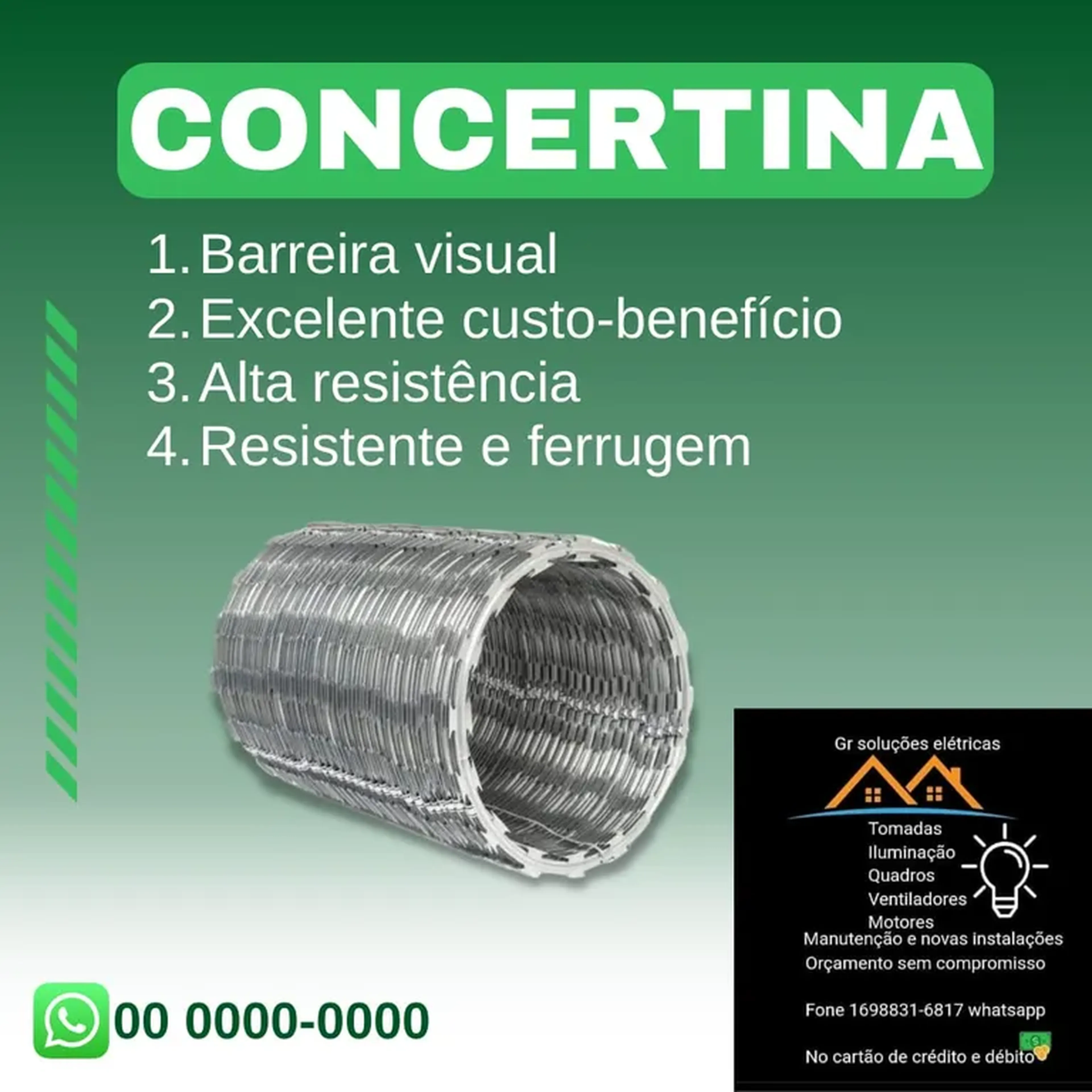 Kit concertina 20 Metros imagem