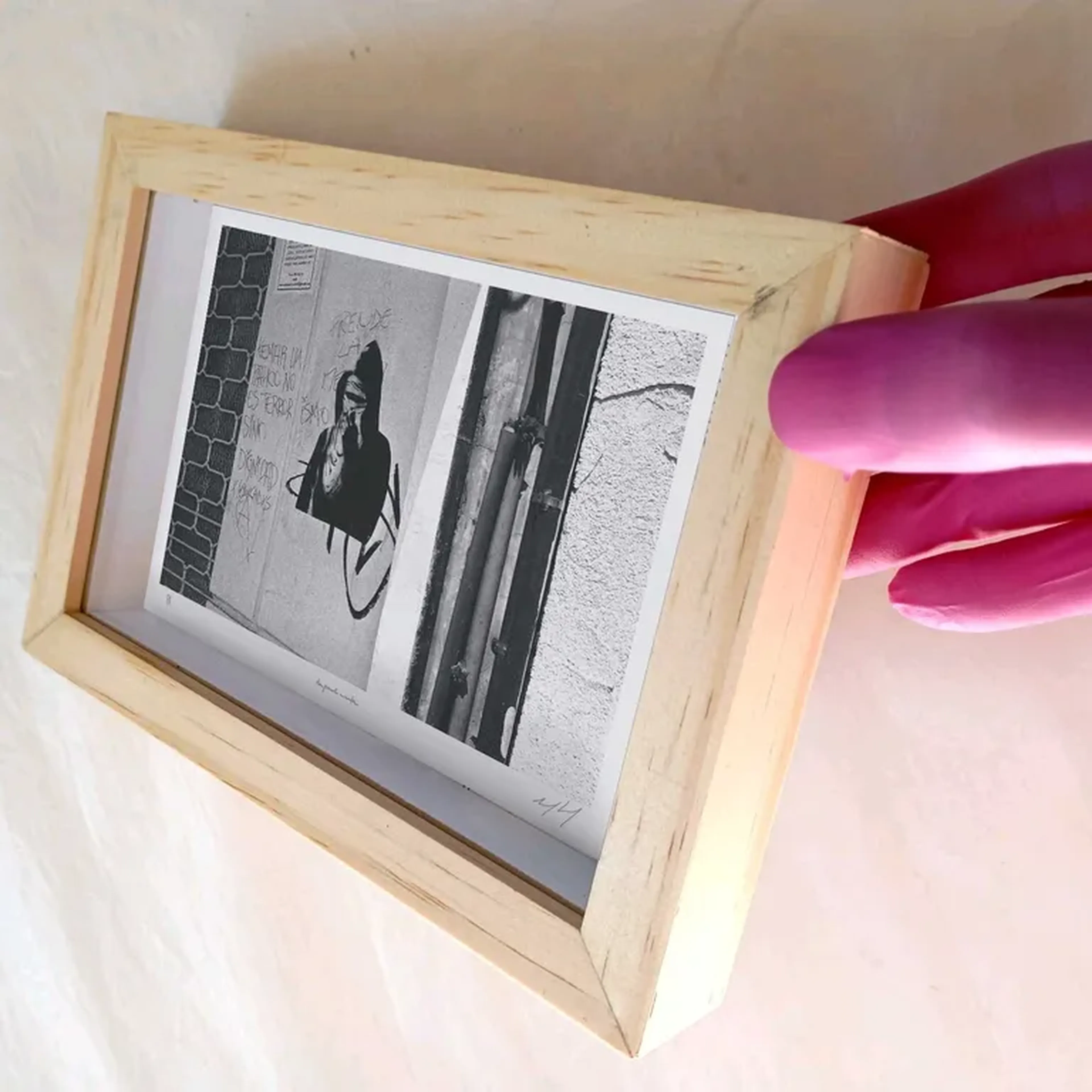 Palávoras - Dignidad - 10x15 cm moldura alta imagem