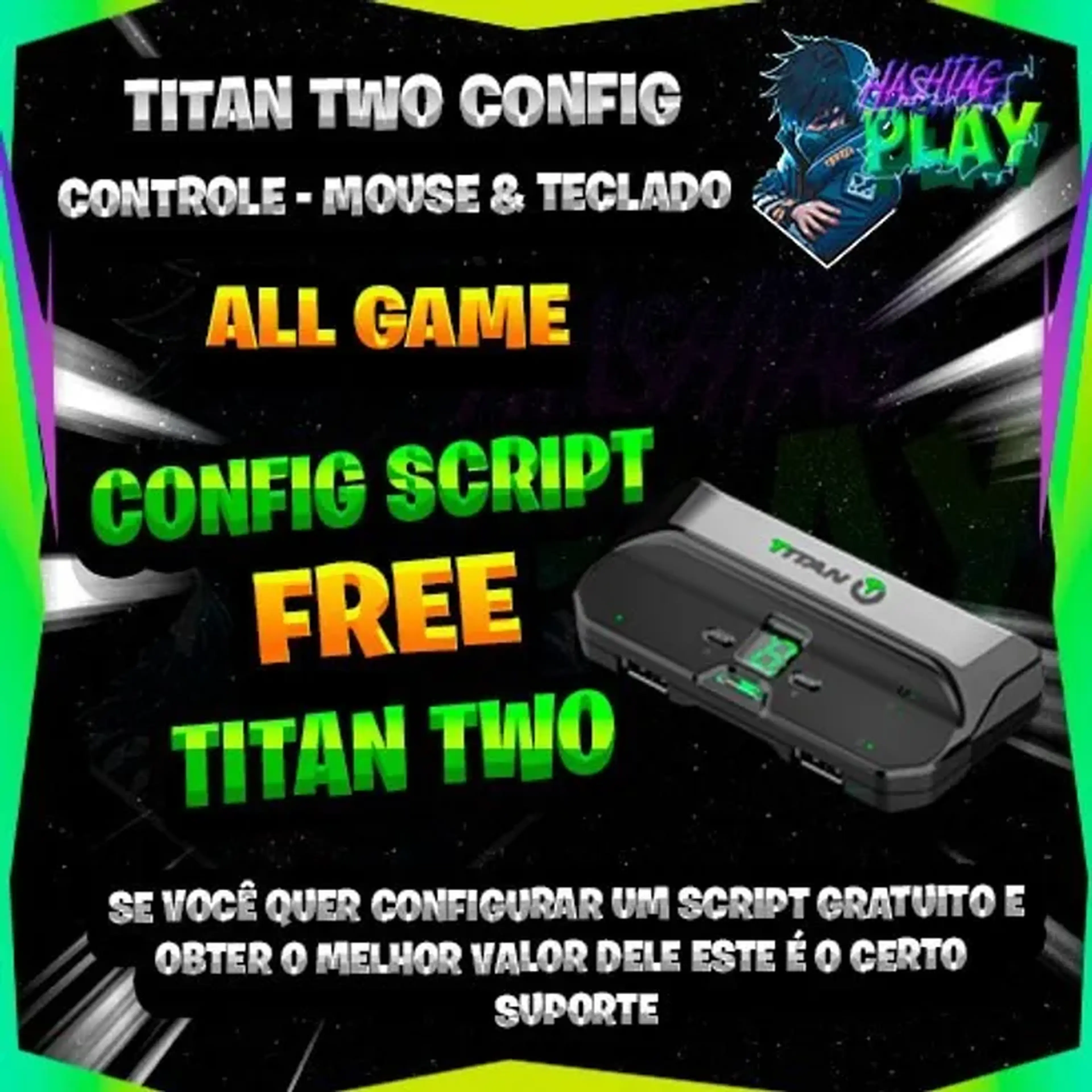 TITAN TWO CONFIG SCRIPT GRATUITO imagem