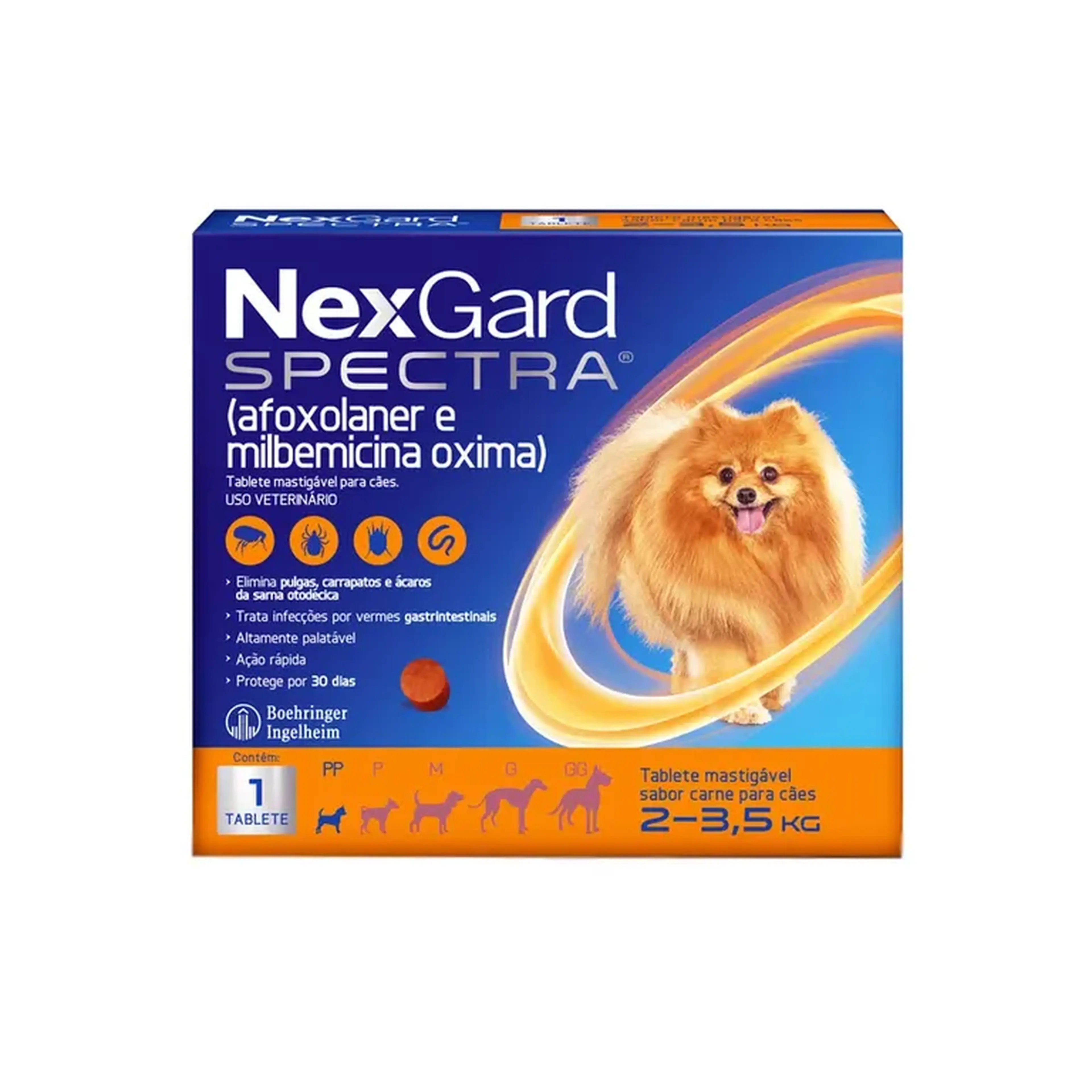 NEXGARD SPECTRA 2-3,5KG imagem