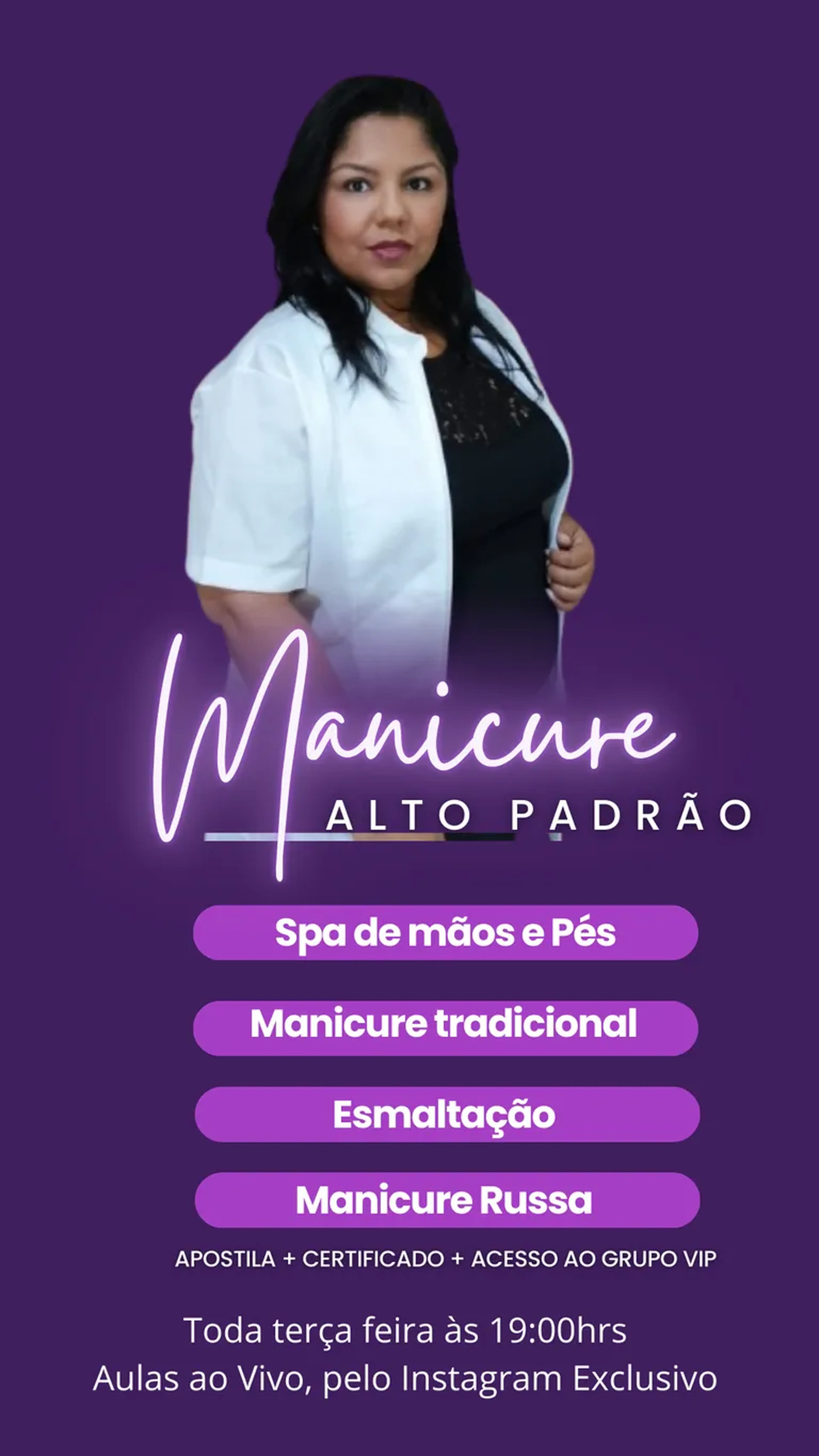 Curso Manicure Alto Padrão imagem