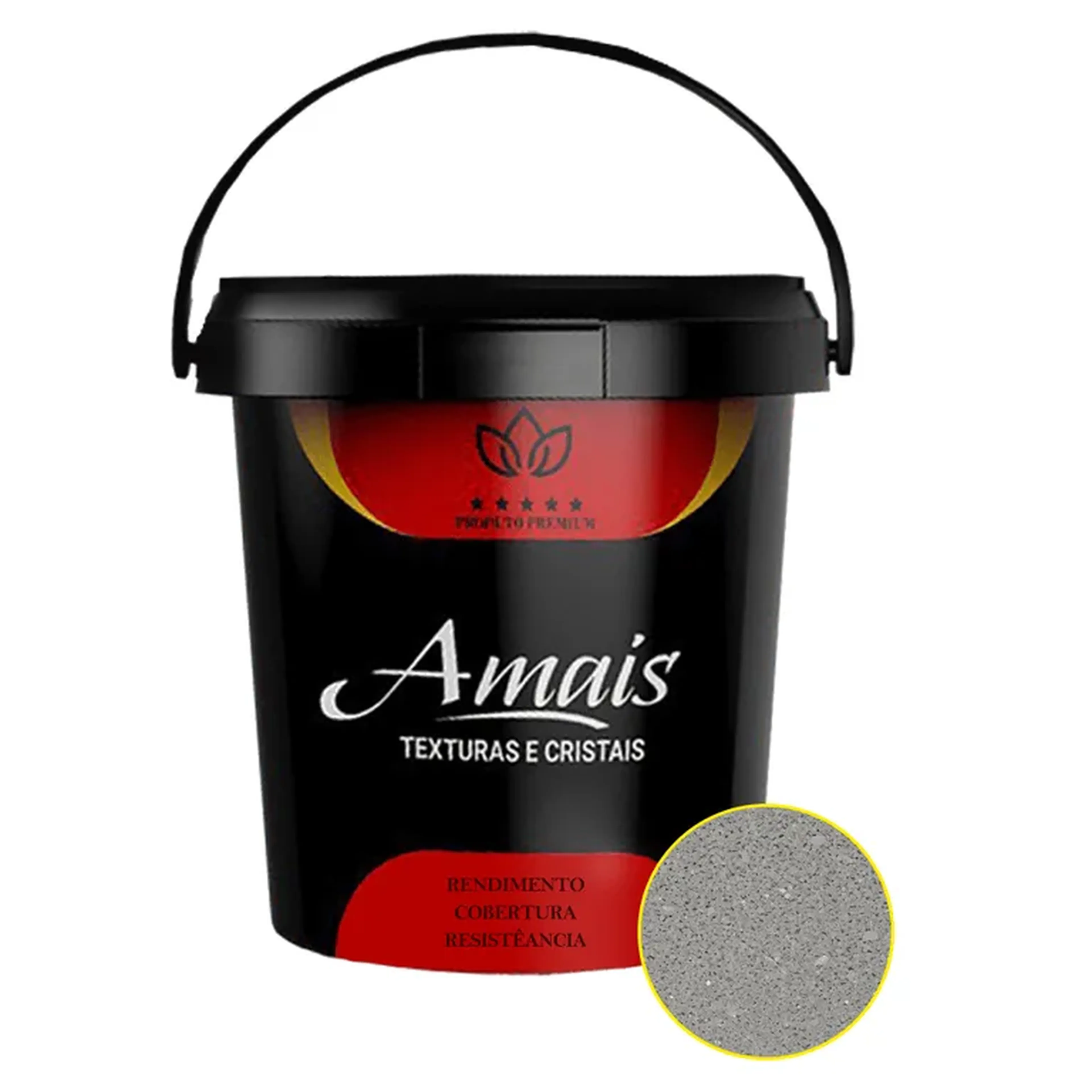 Textura Cristal 23Kg Prata - AMAIS imagem