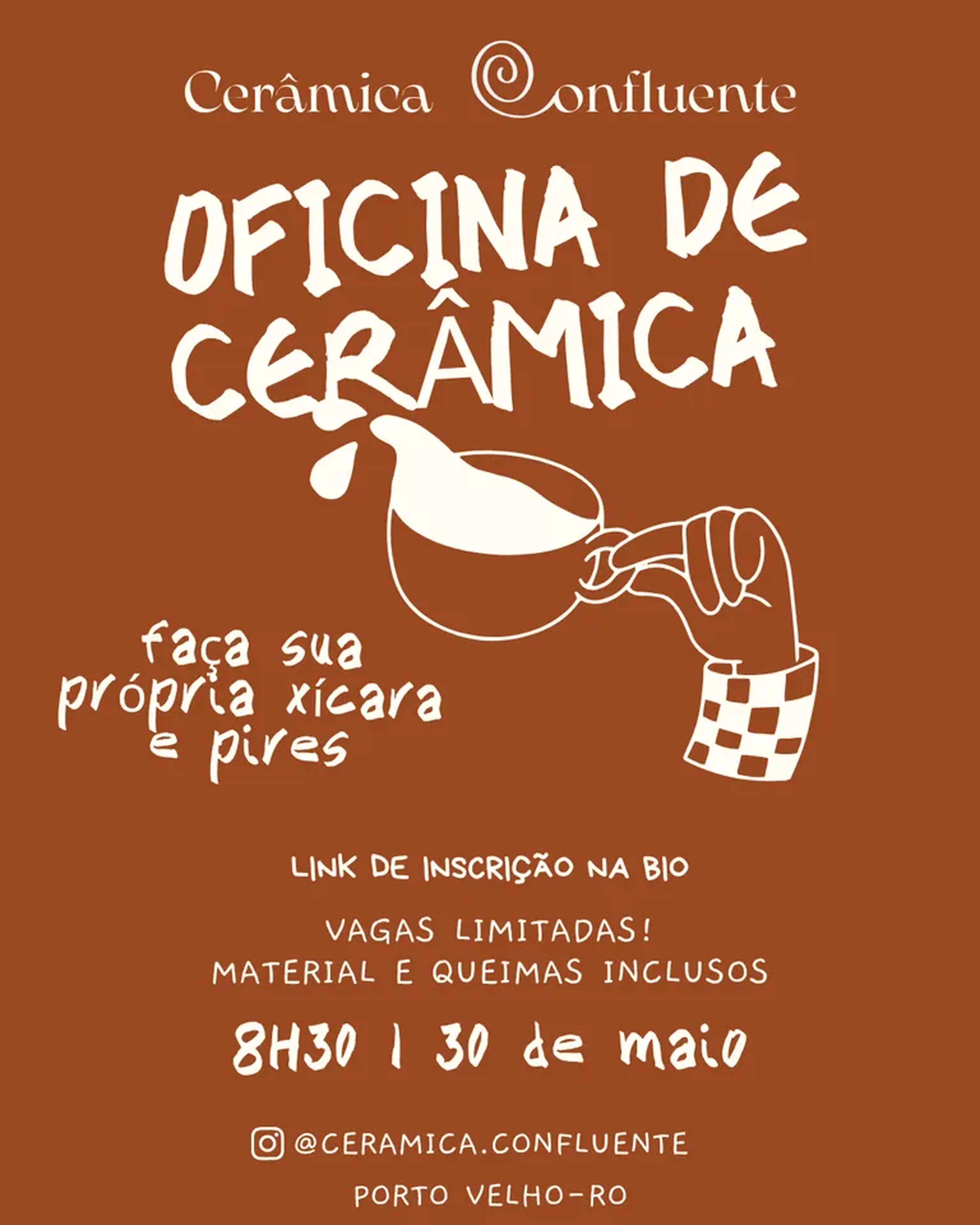 Oficina de Cerâmica - 30 de Maio imagem