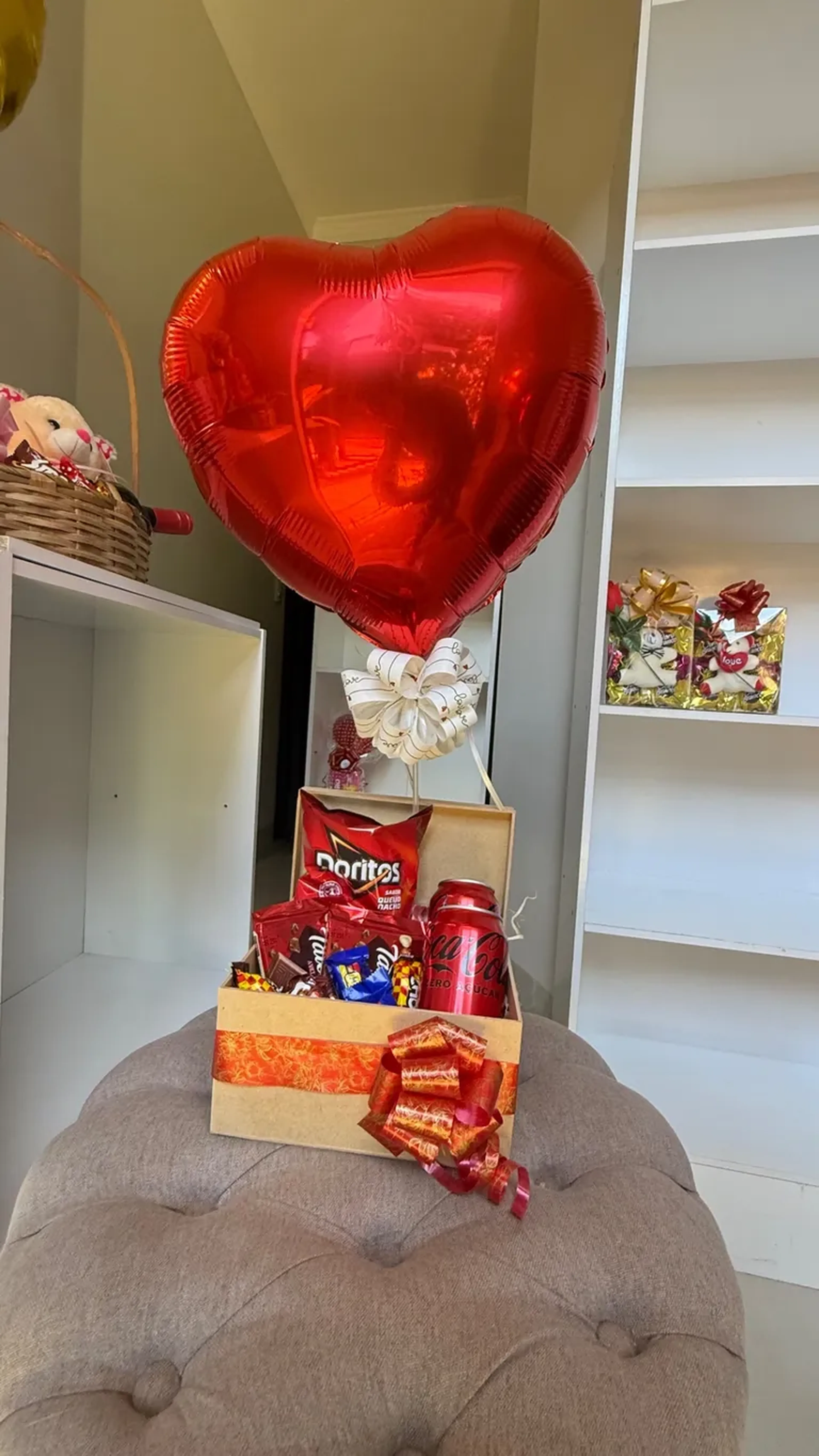 Cesta Red imagem