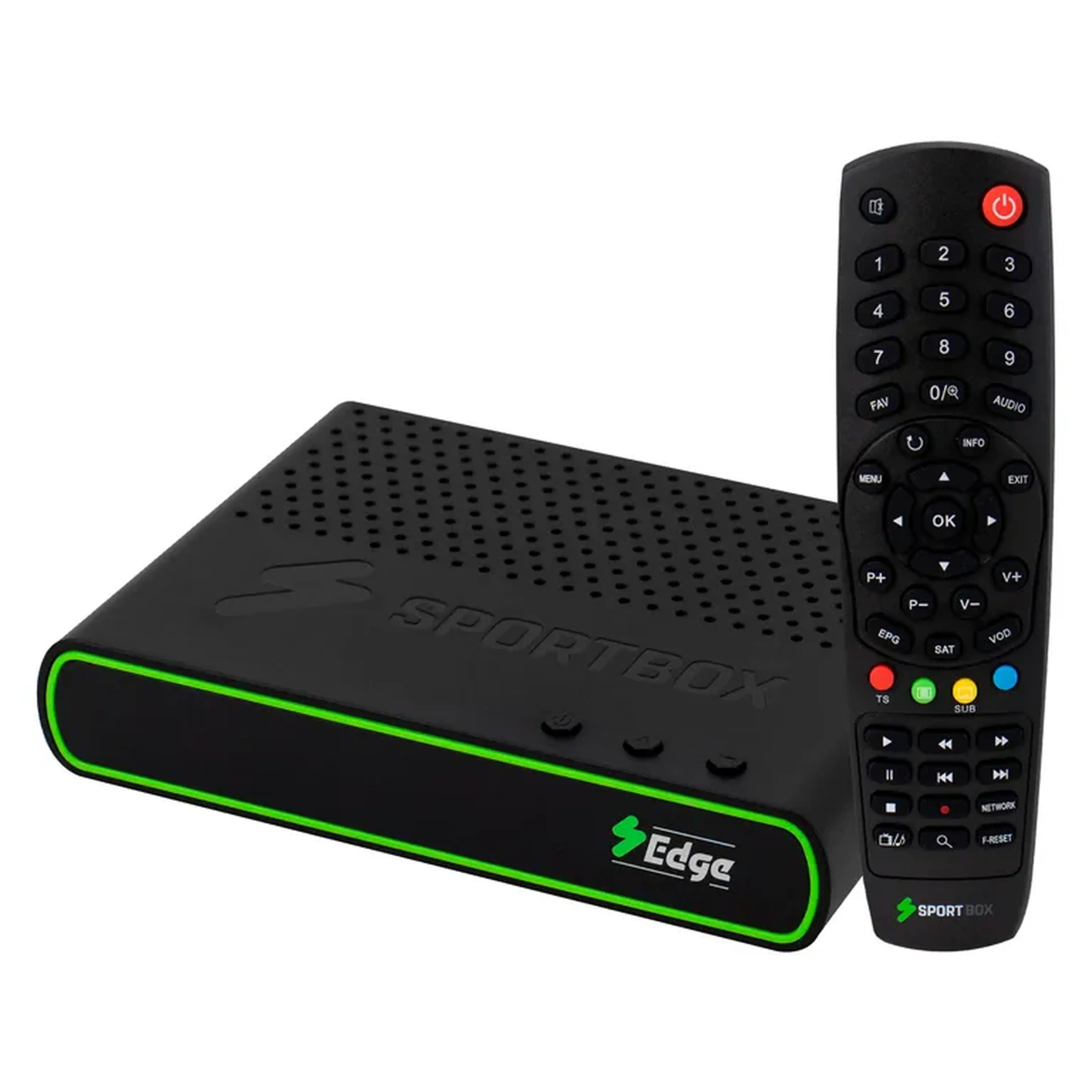 Receptor Sportbox Edge Full HD WiFi - Preto imagem