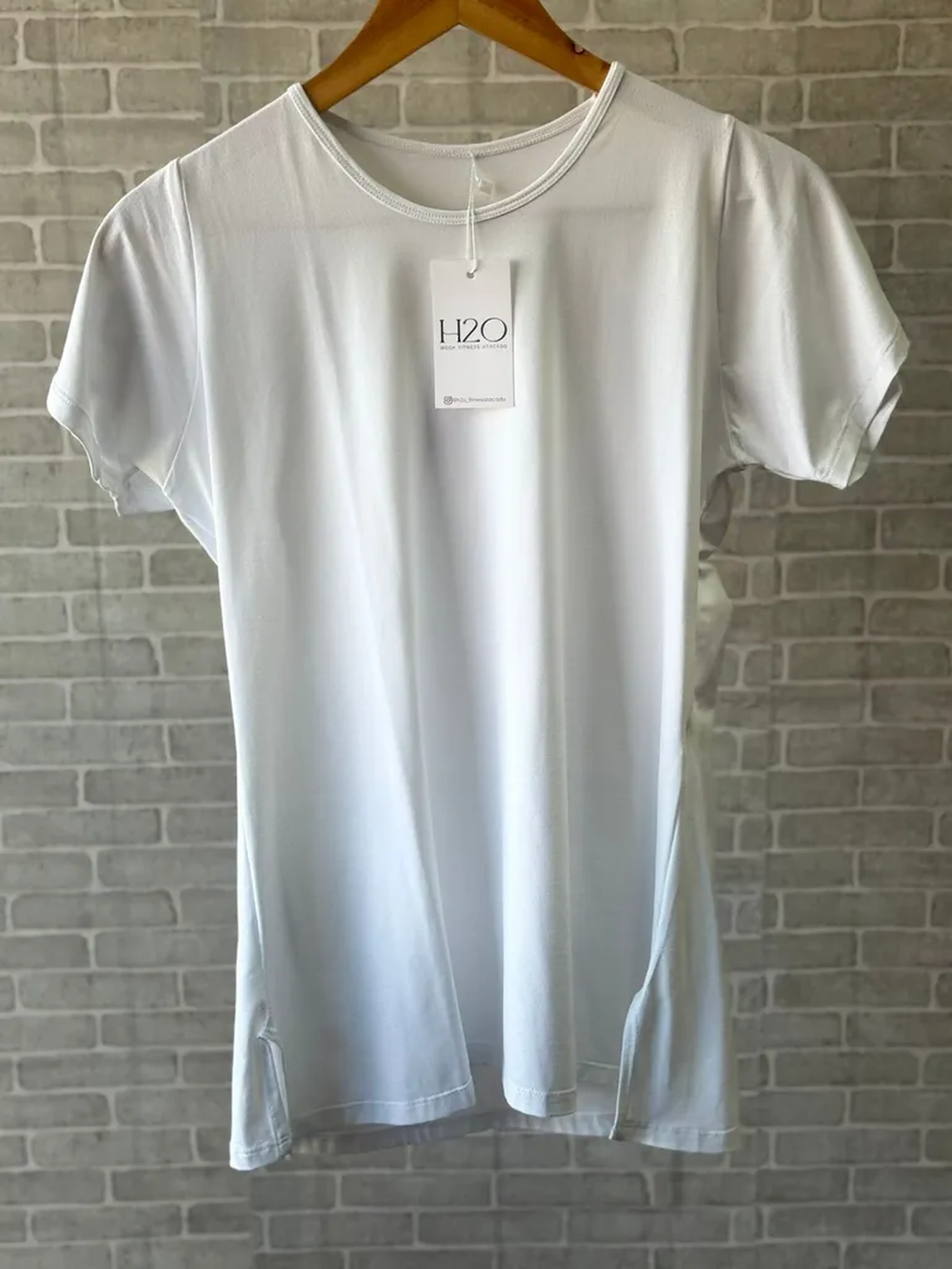 Vest Legging Dry Fit branca imagem