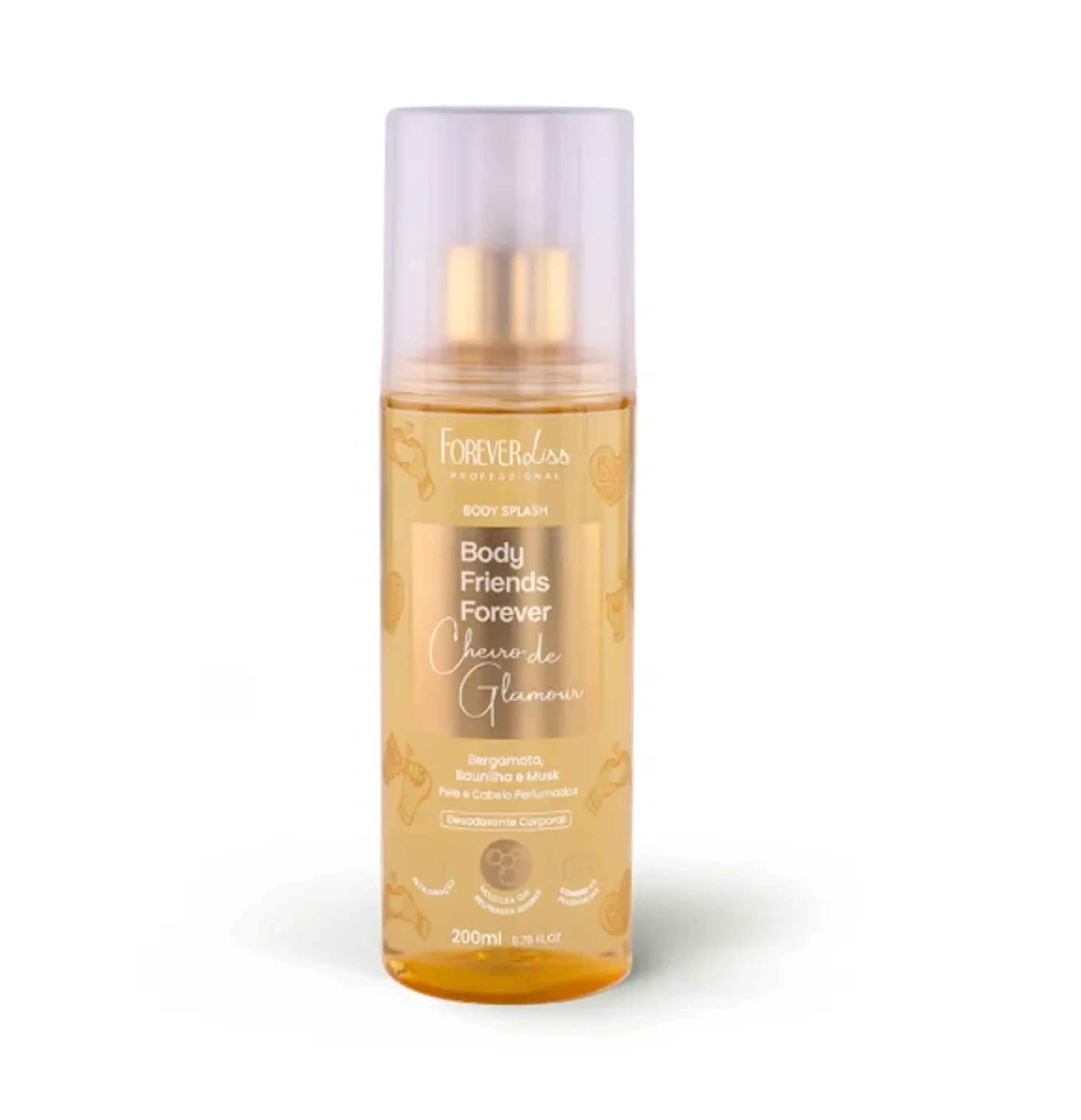 Body Splash BFF Cheiro de Glamour Forever Liss 200 ml imagem
