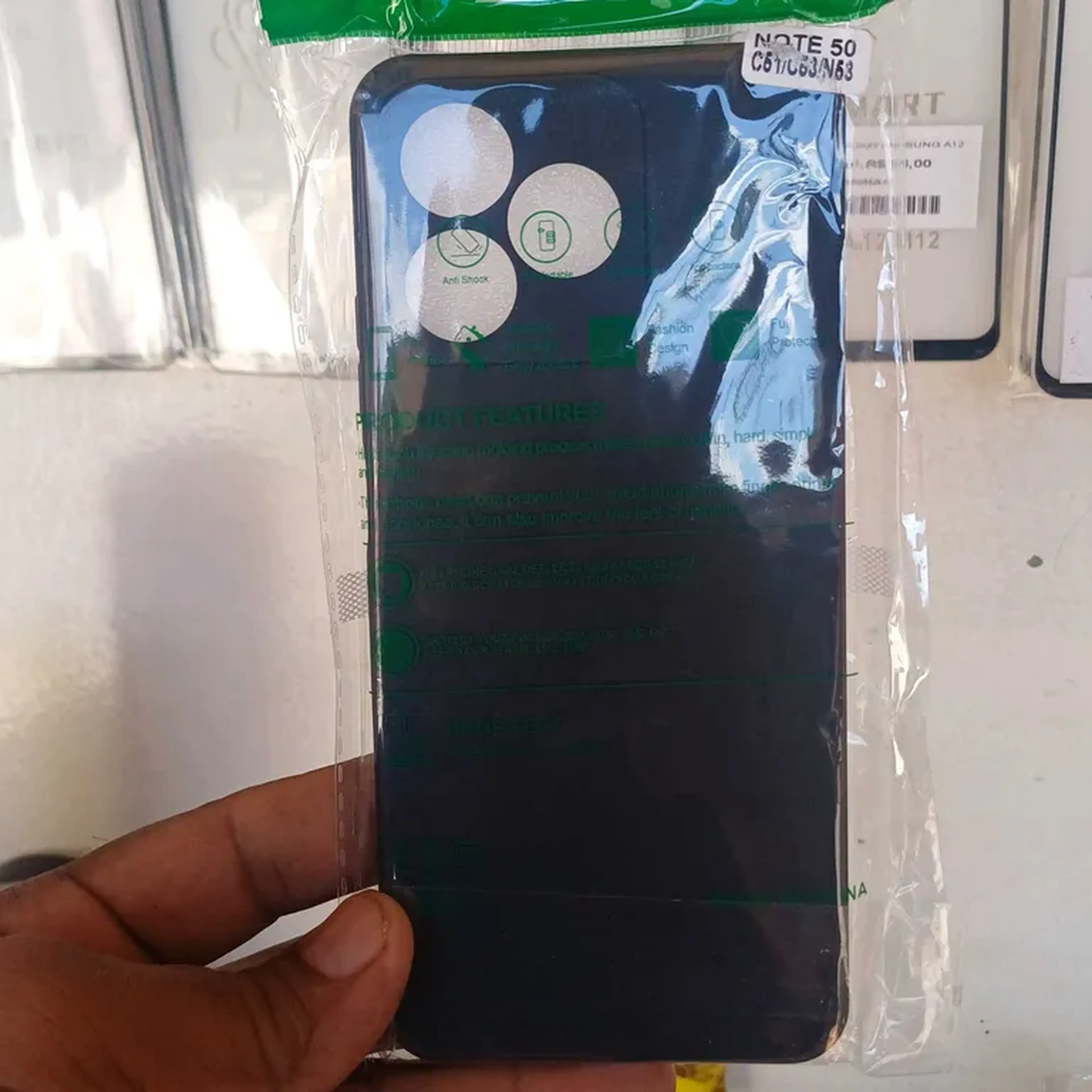 Capinha Para Note 50, C51, C53, N53, Silicone Aveludada imagem