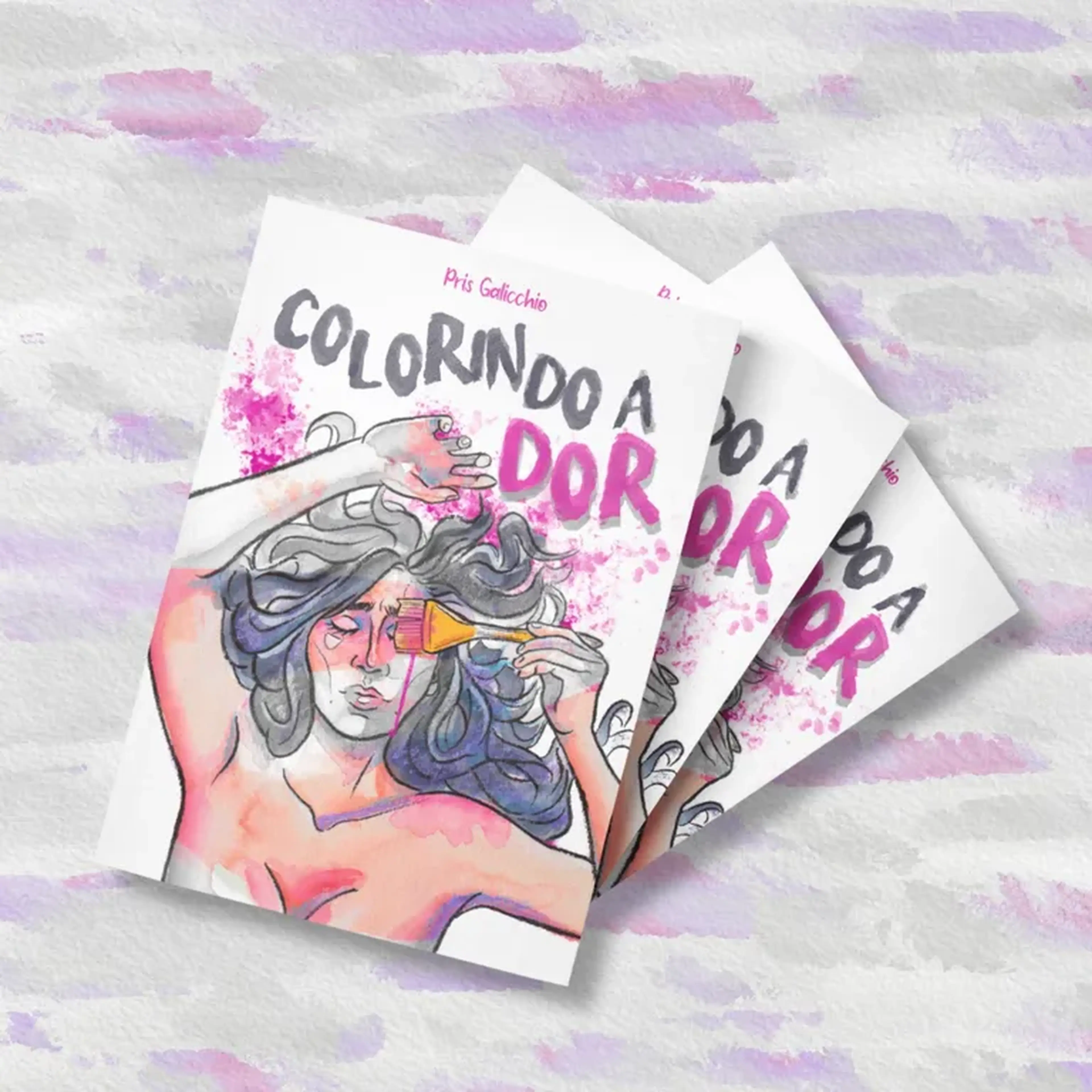 colorindo a dor imagem