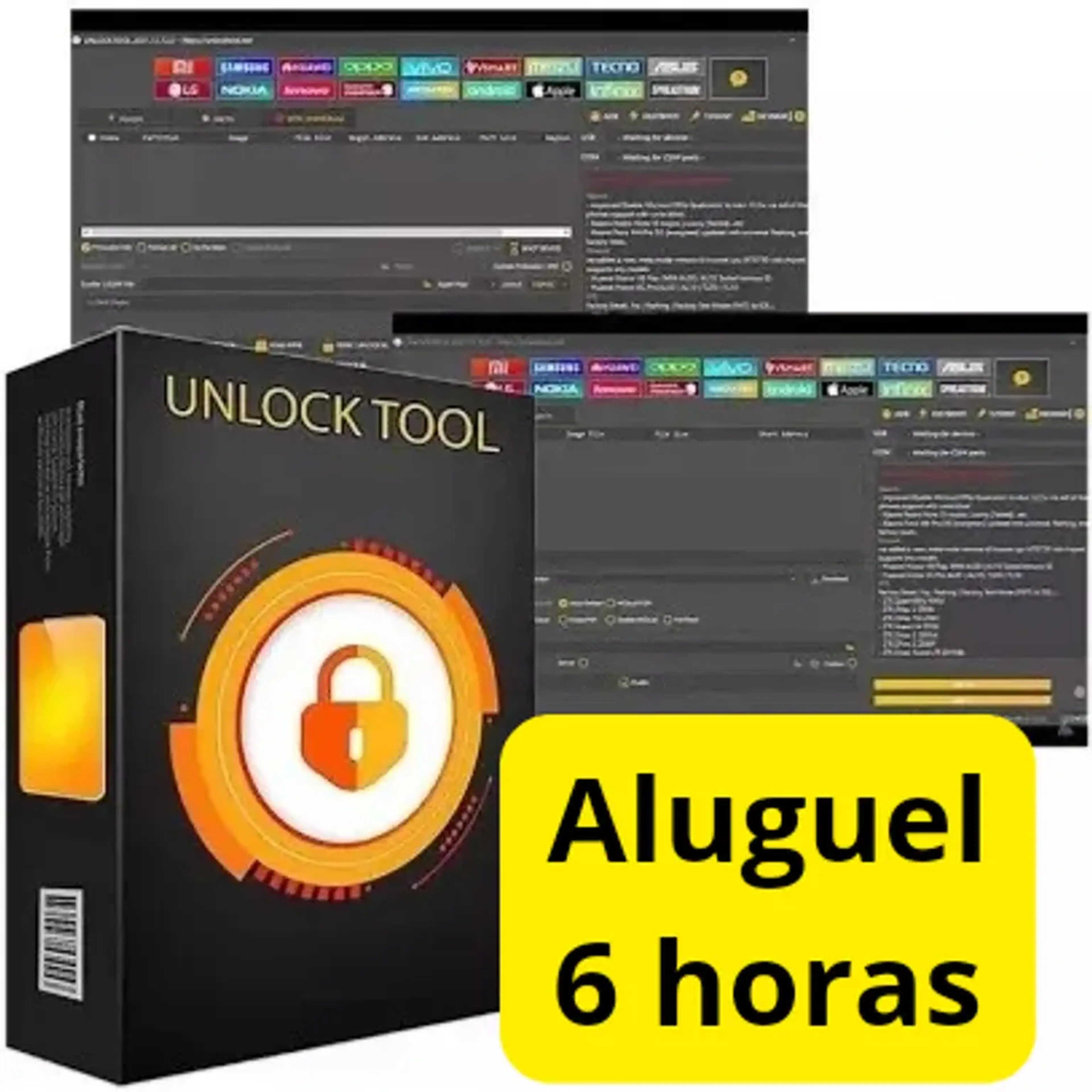 ALUGUEL UNLOCKTOOL 6 HORAS imagem