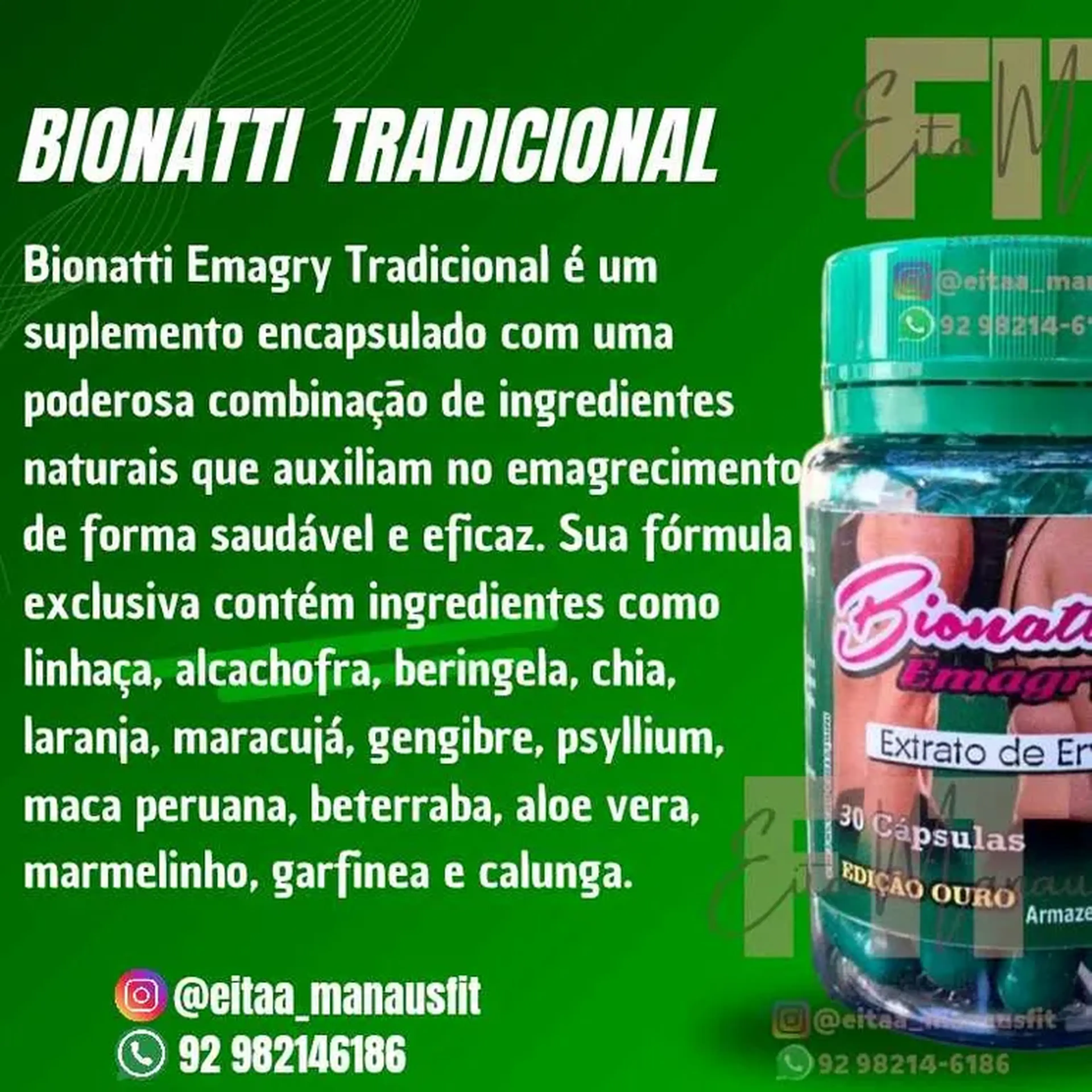 Bionatti Tradicional 30 Cápsulas imagem