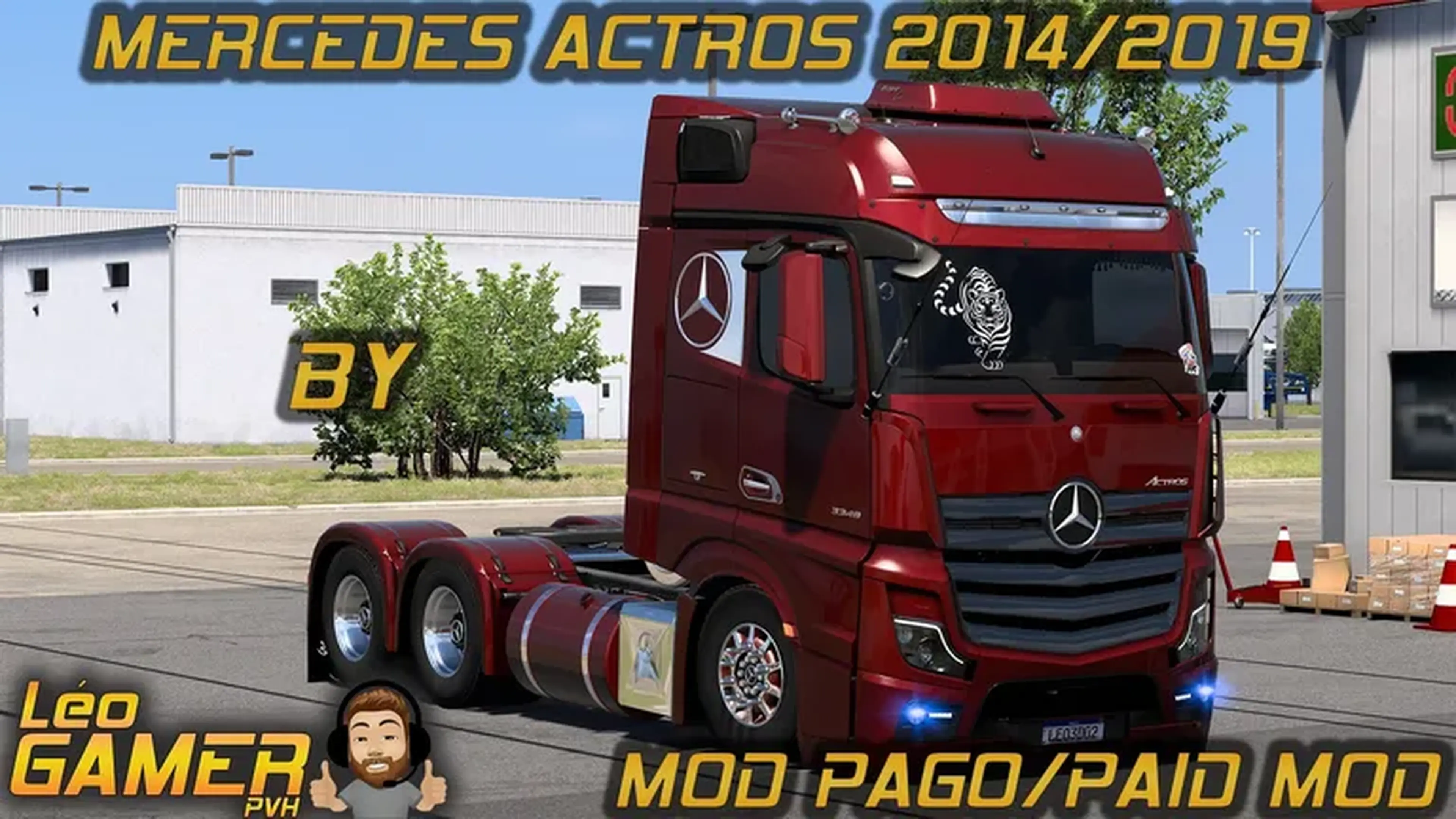 MERCEDES ACTROS 2014-2019 BY LEO GAMER PVH imagem