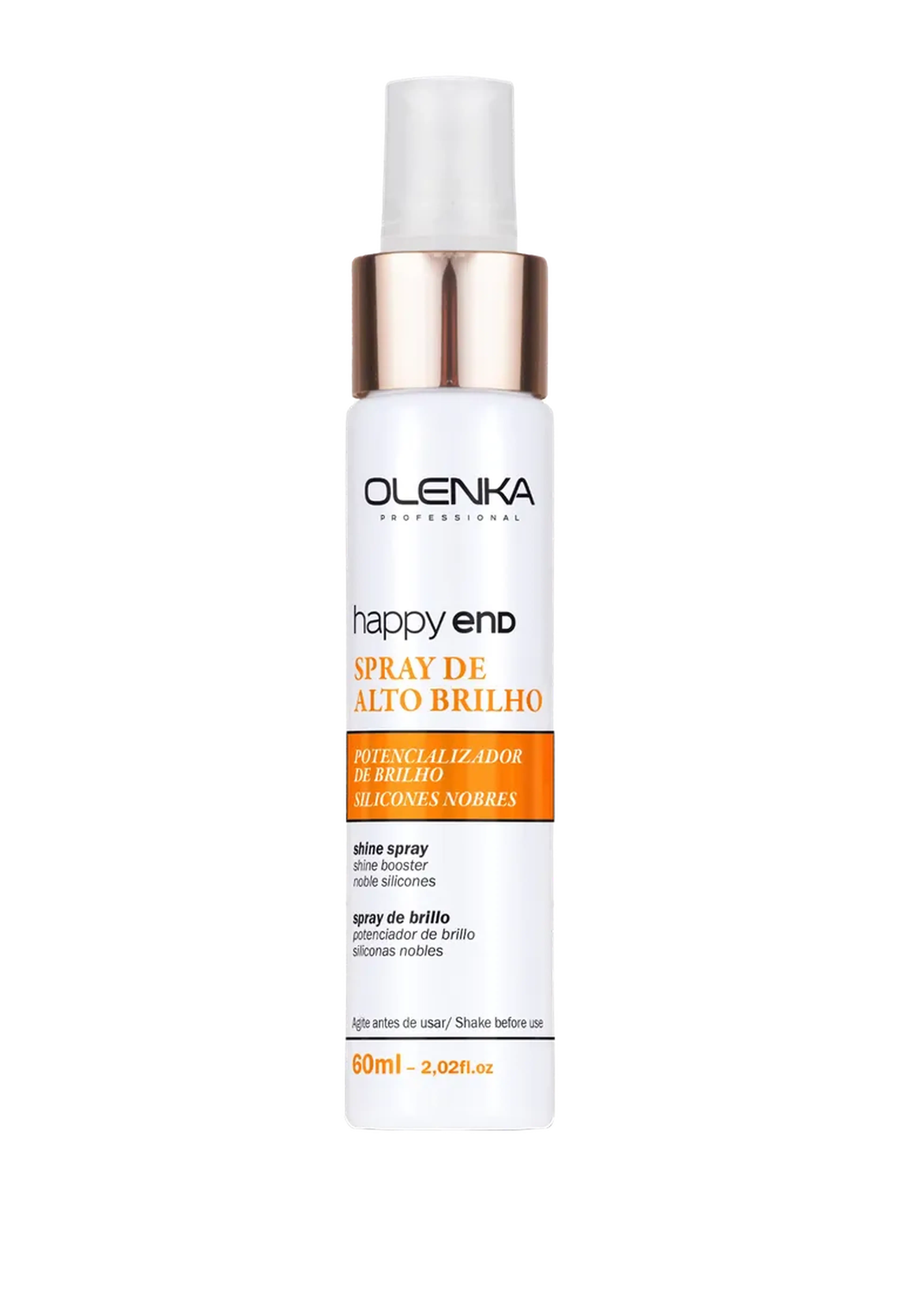 Spray de Alto Brilho Happy End Olenka 60mL imagem