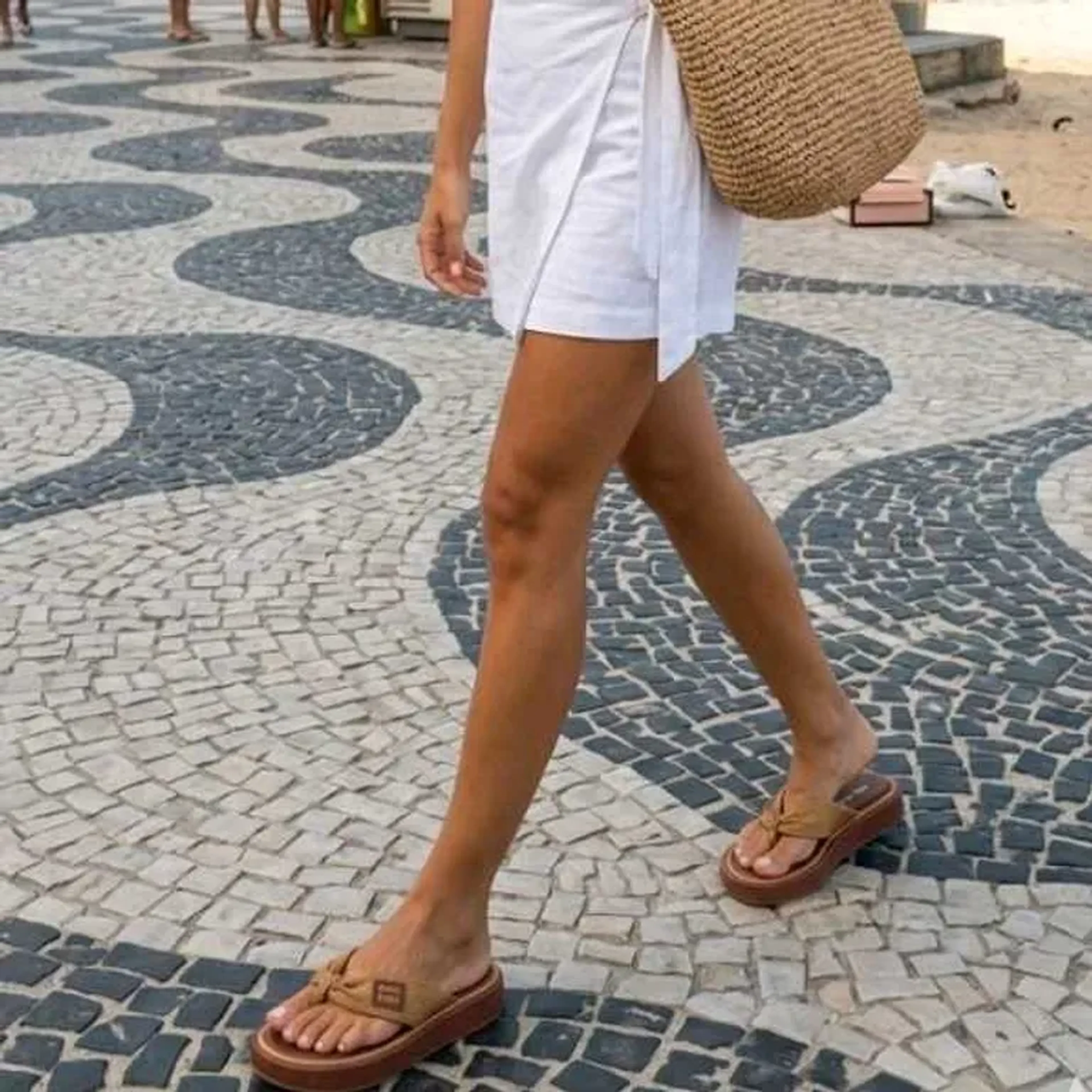 Chinelo Feminino Miu Miu- Lançamento imagem