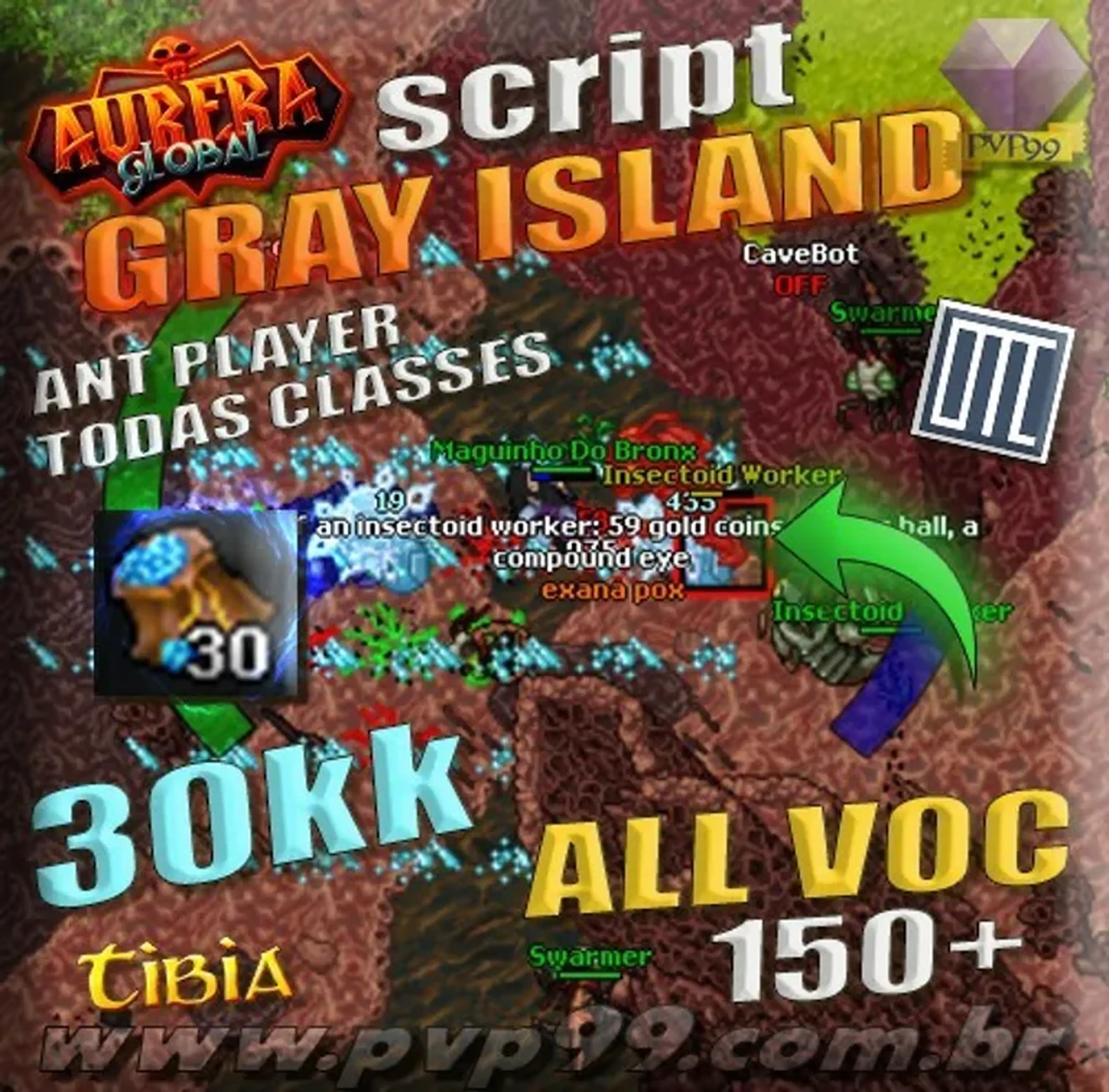 SCRIPT GRAY ISLAND TODAS VOCAÇÕES imagem