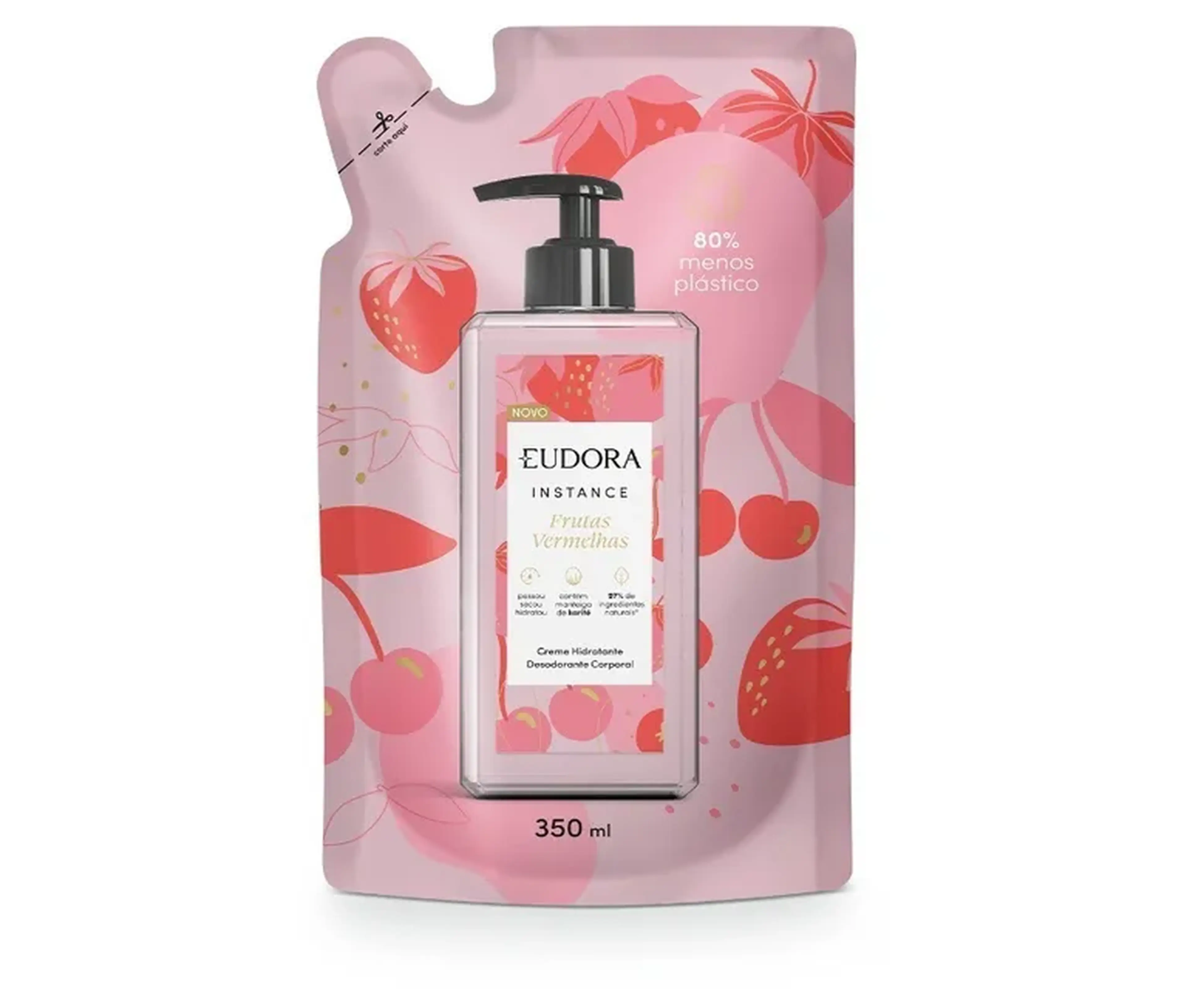 Refil Creme Hidratante Frutas Vermelhas imagem