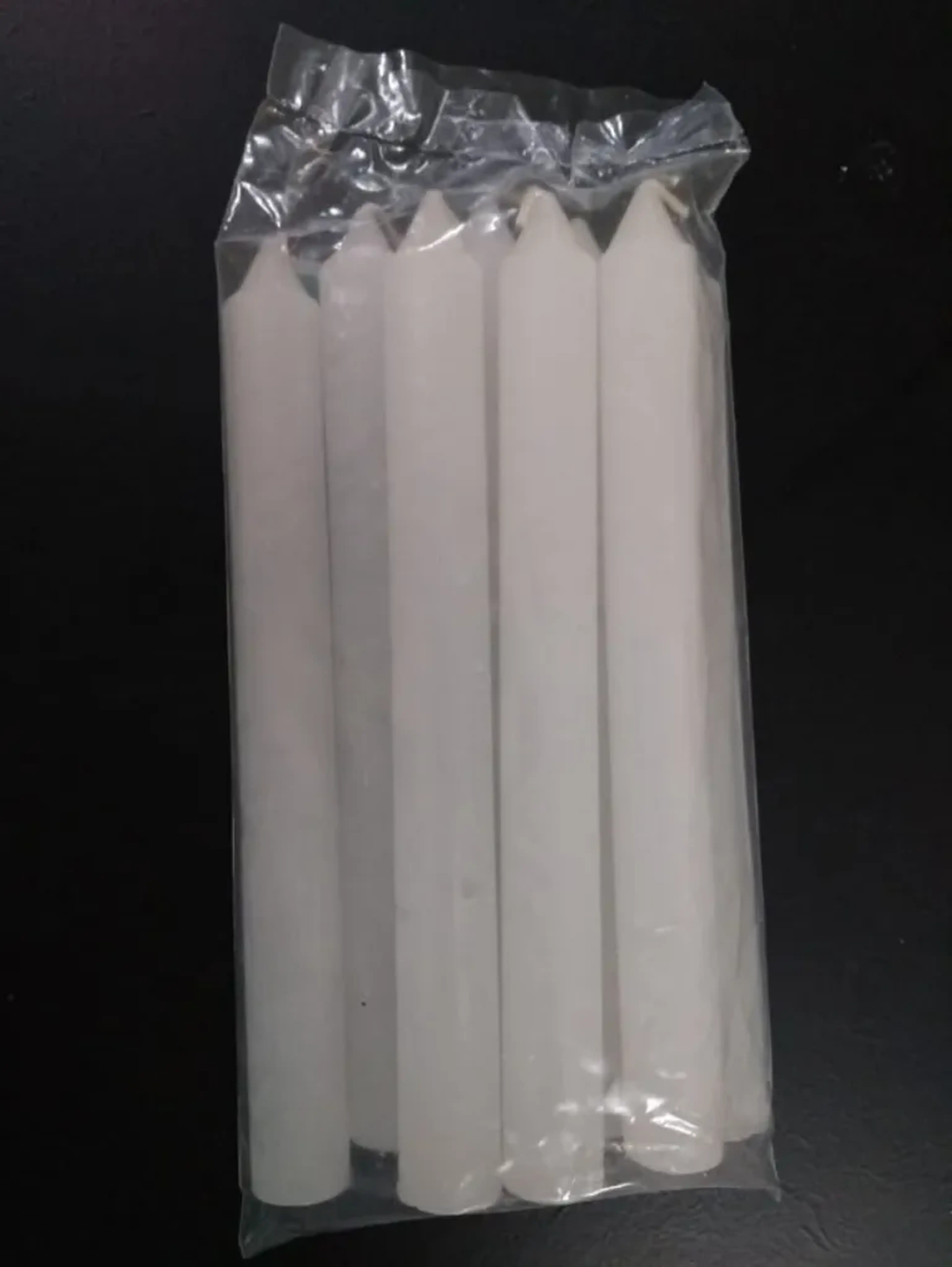 Vela N°8 BRANCO - UNIDADE (18cm x 1,5cm) imagem