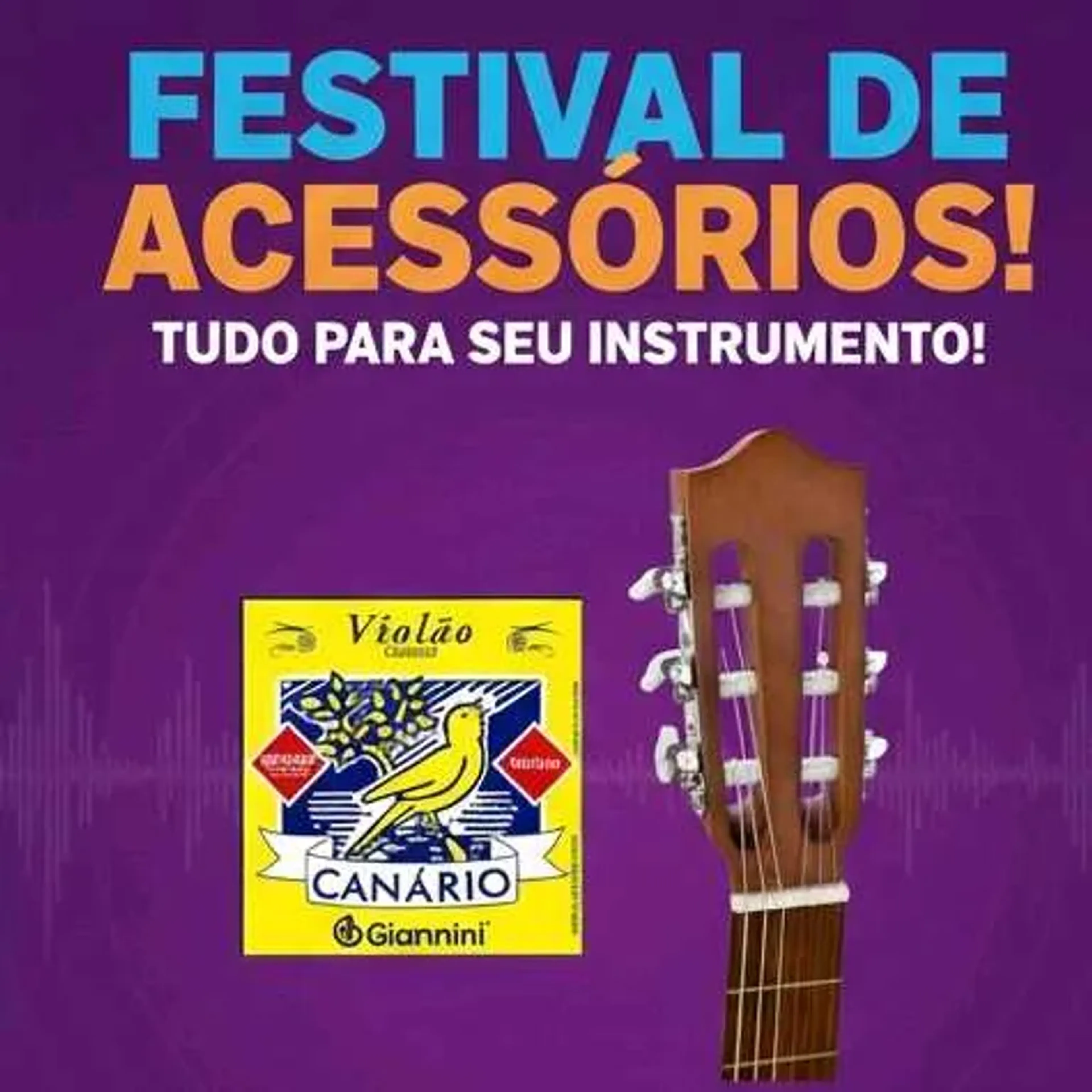 Encordoamento Nylon Canário imagem