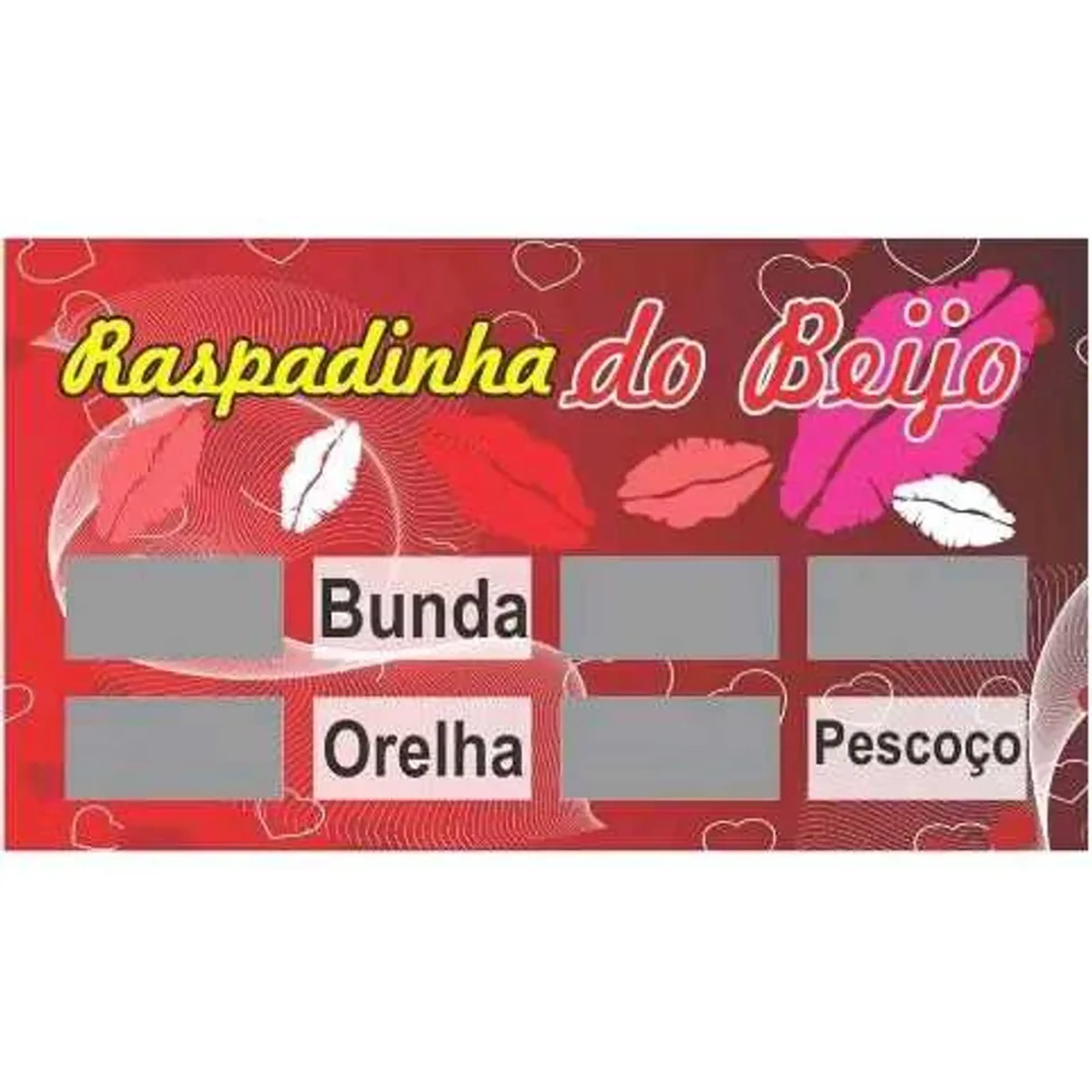 Raspadinha do beijo imagem