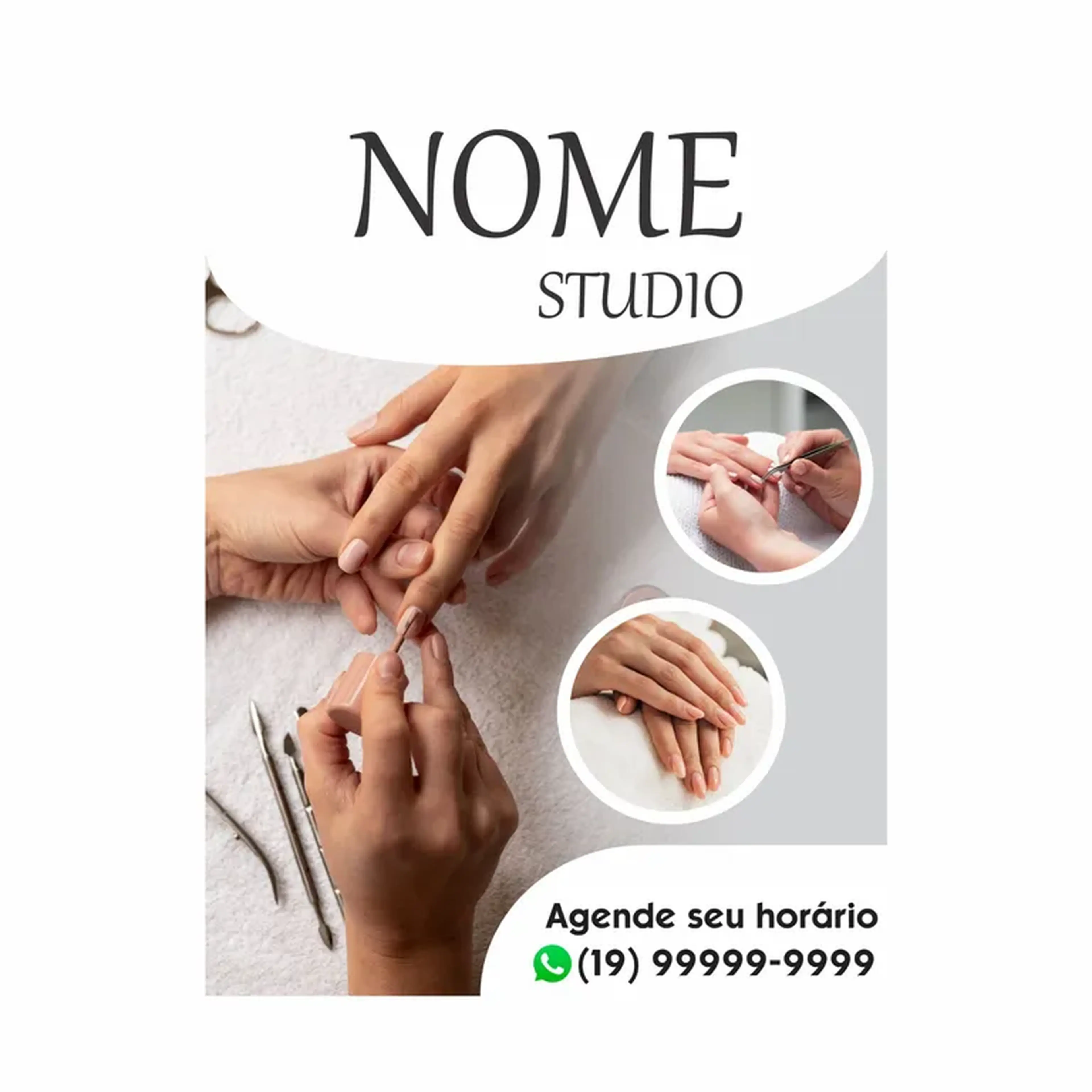 BANNER STUDIO BELEZA 60X80 imagem