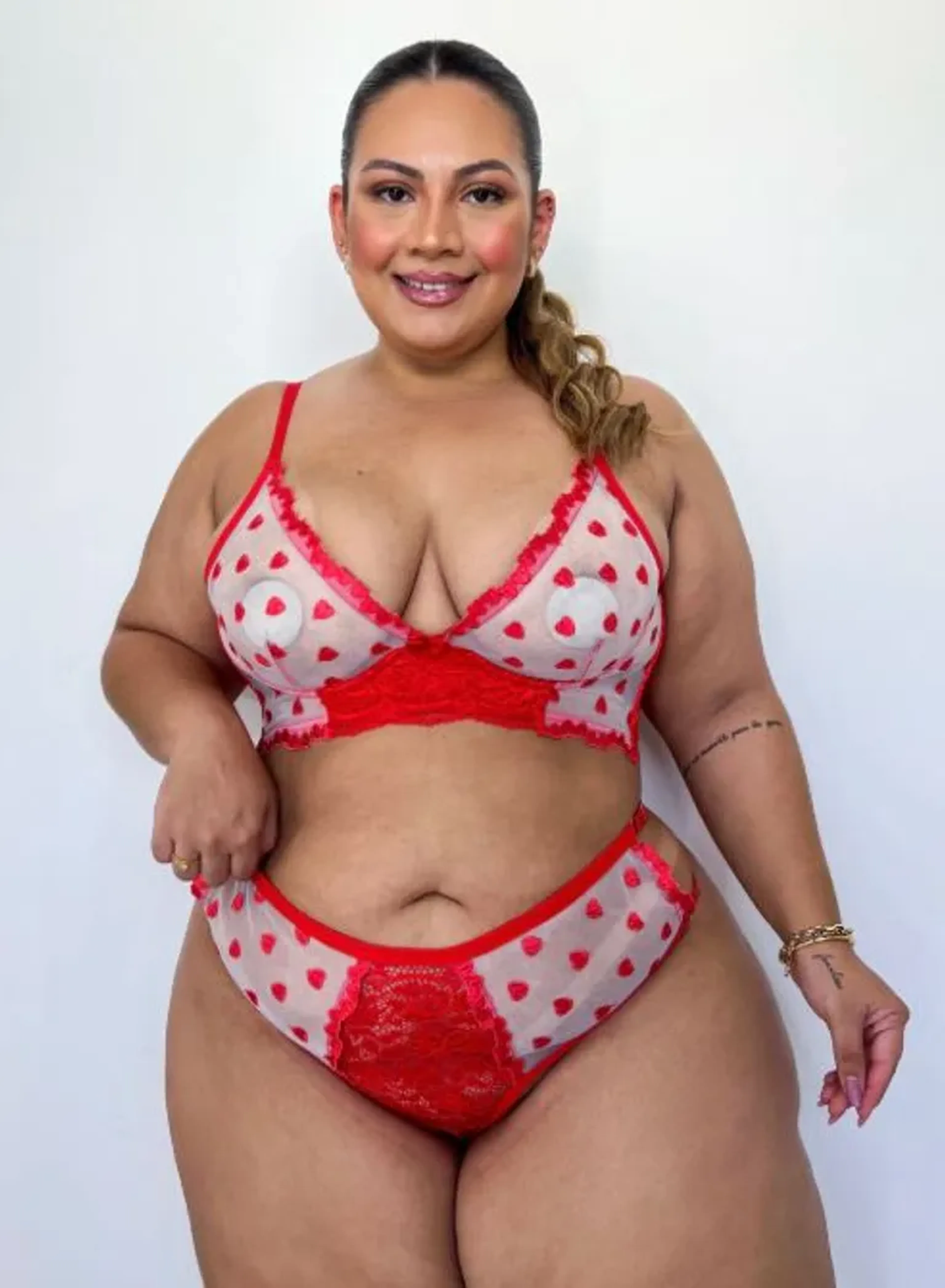 Conjunto Love Anny Plus imagem