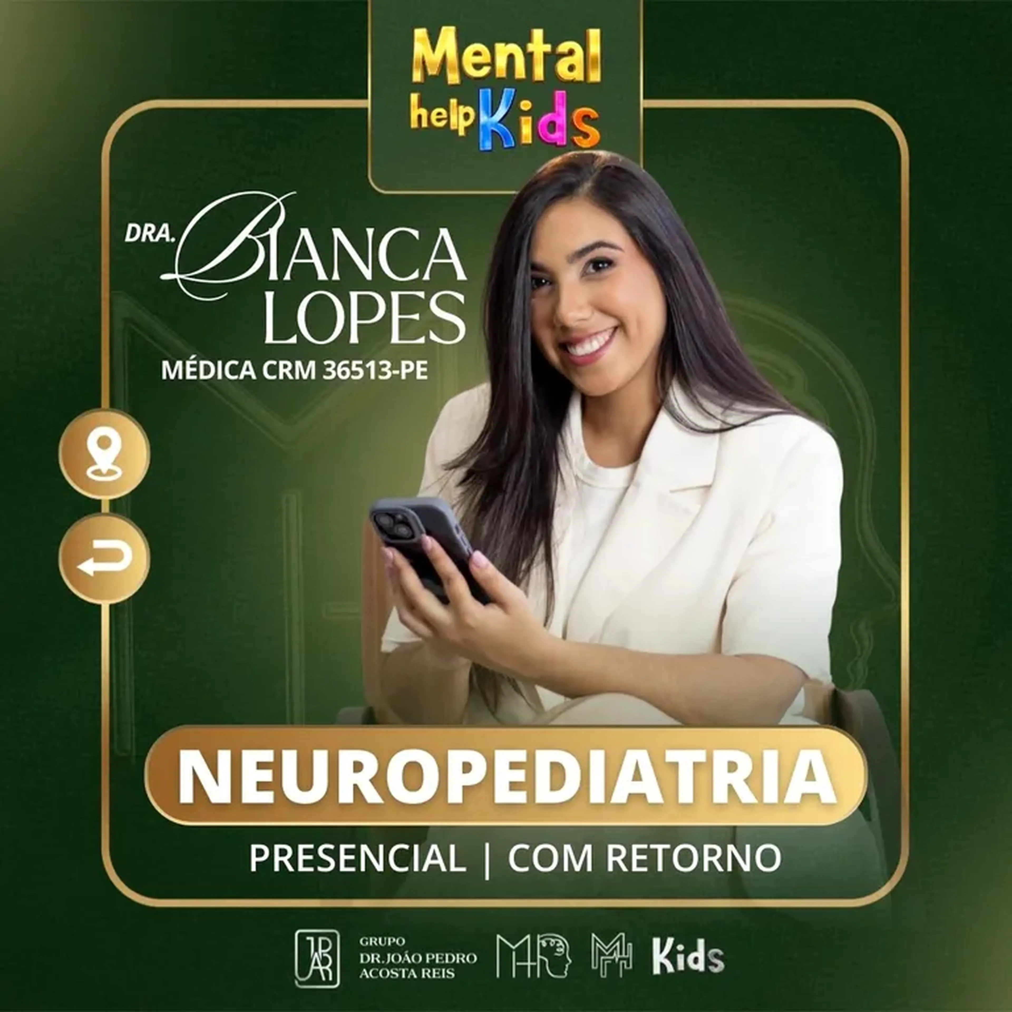 Dra. Bianca Lopes - Neuropediatra (COM RETORNO) imagem
