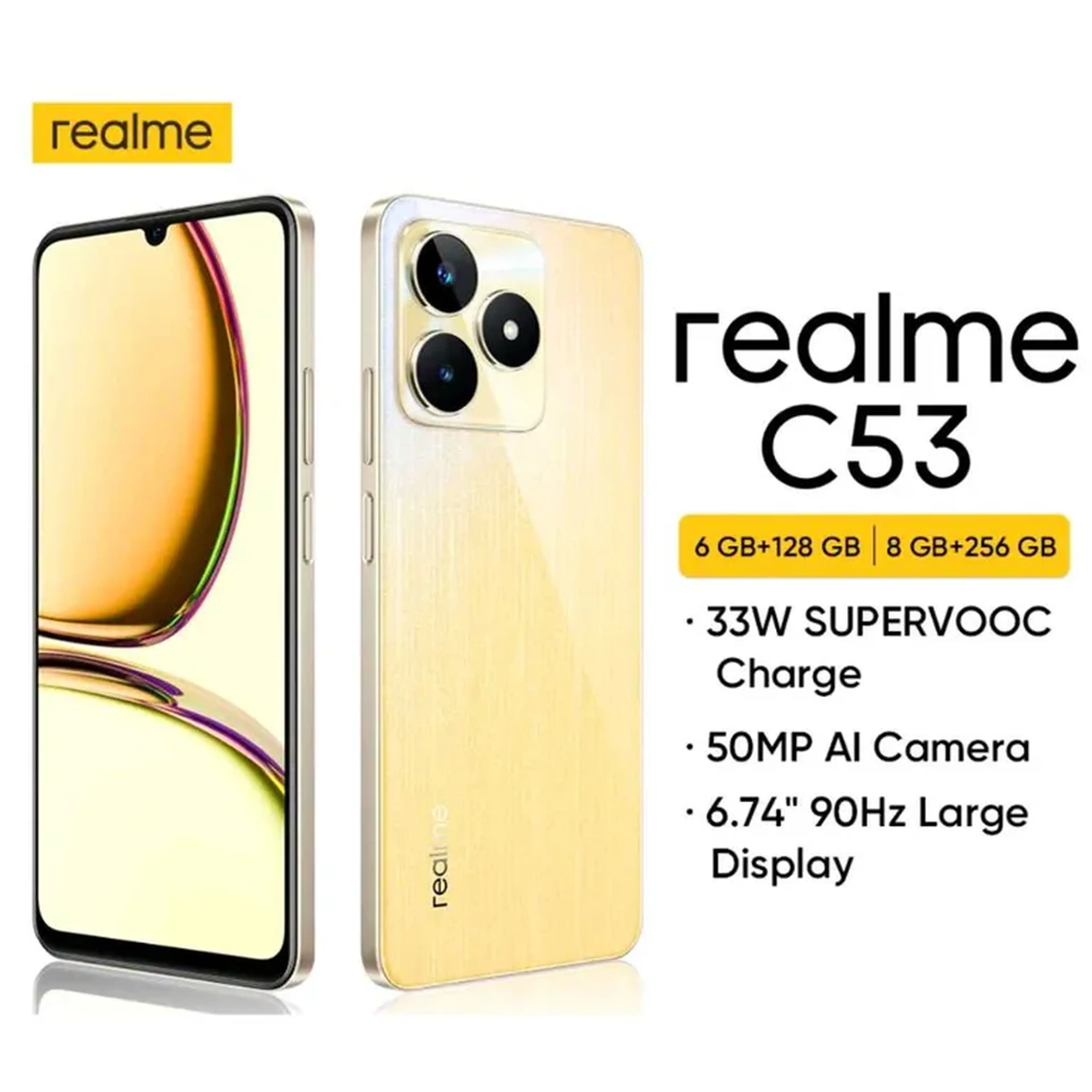 Celular Realme C53 128GB 6GB de RAM imagem