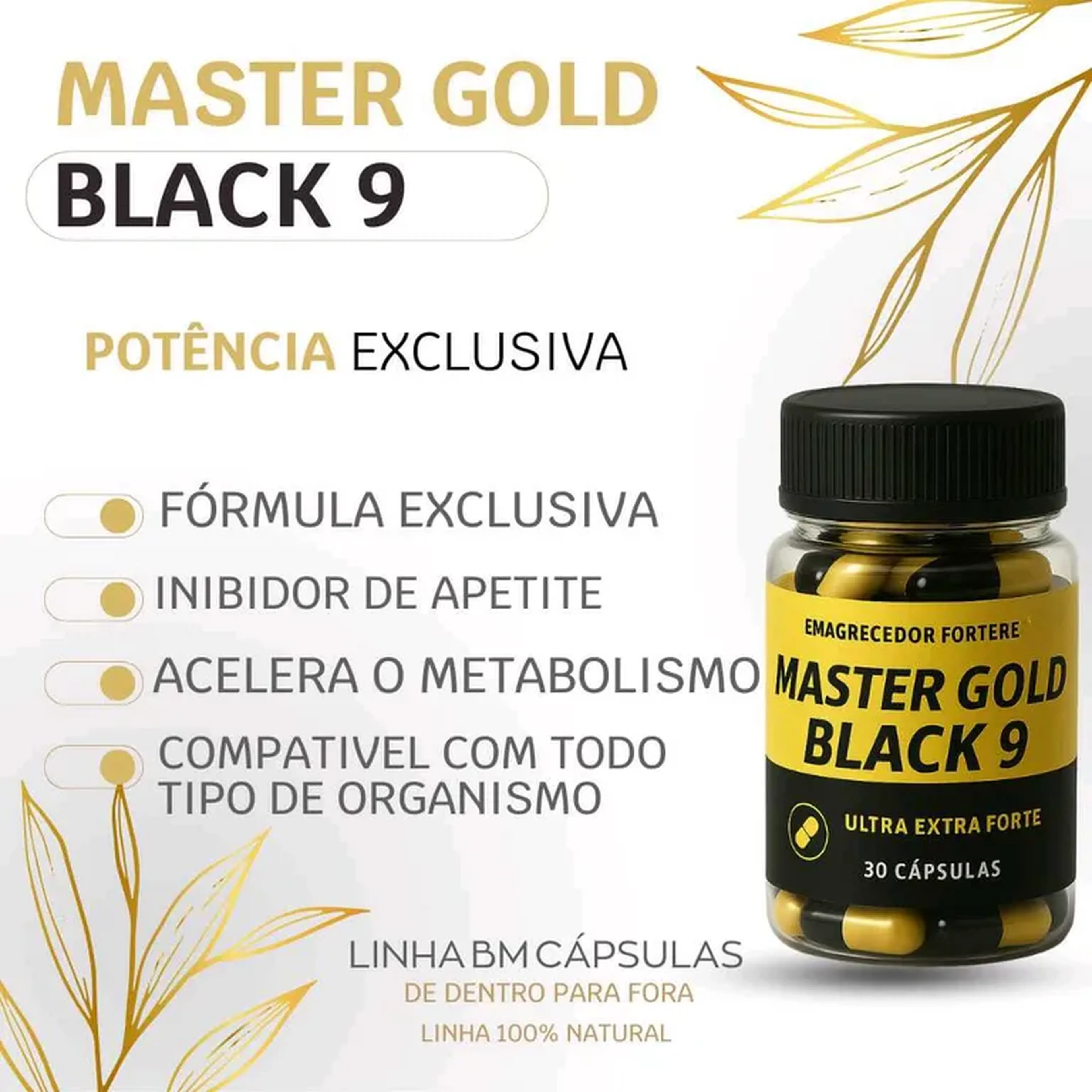 MASTER GOLD BLACK 9 imagem