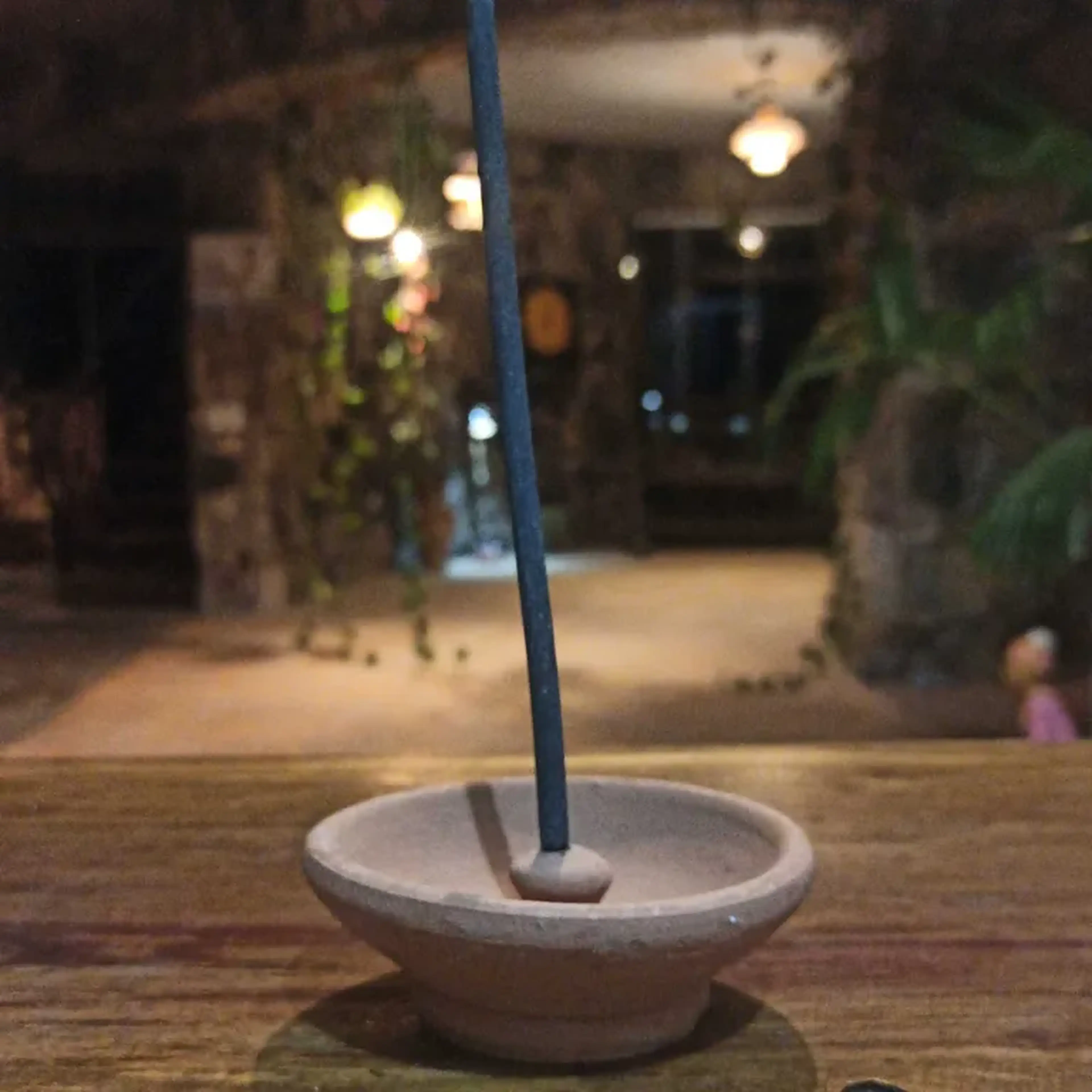 incensário de Cerâmica 3cm x 10cm imagem