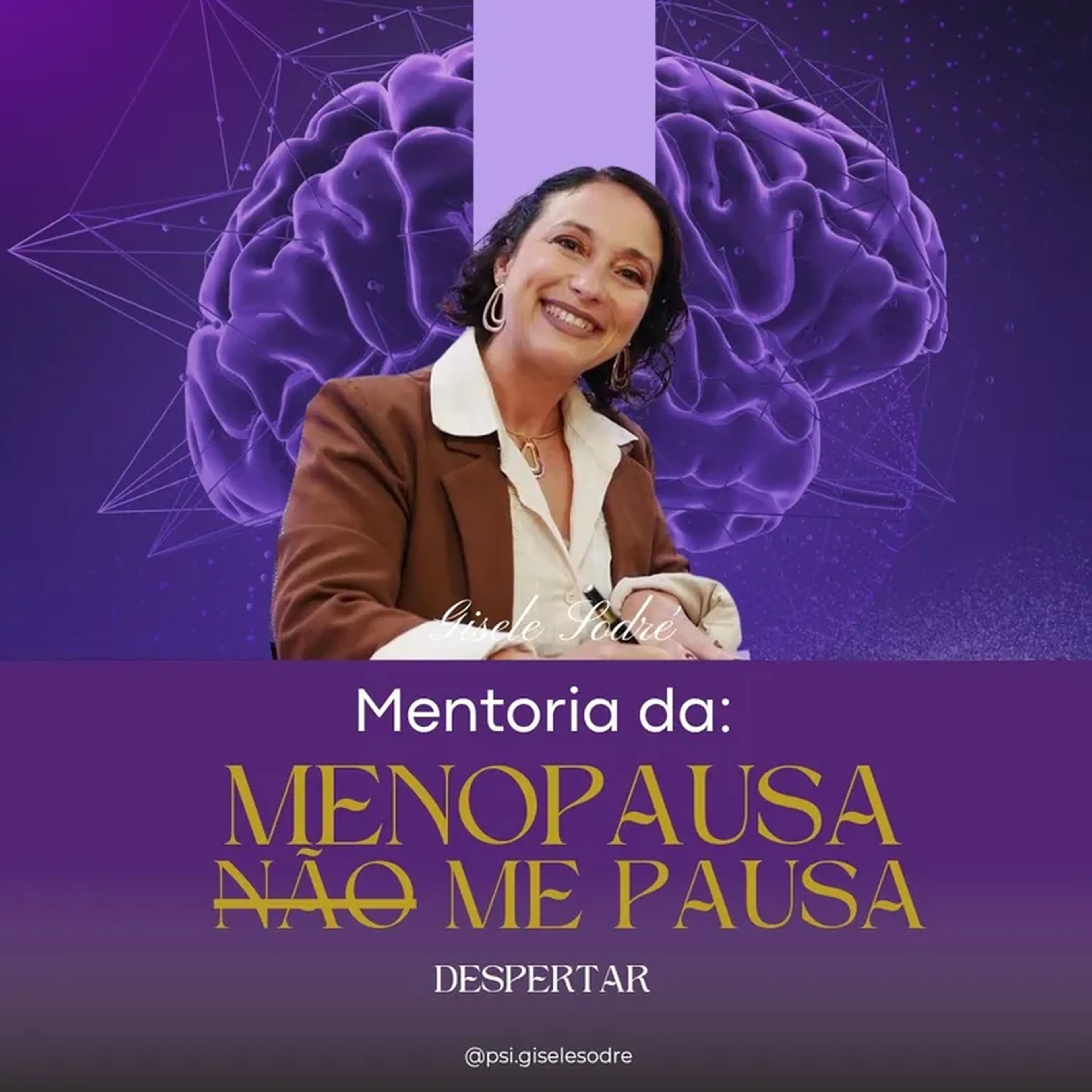 MENTORIA - MENOPAUSA NÃO ME PAUSA DESPERTAR imagem