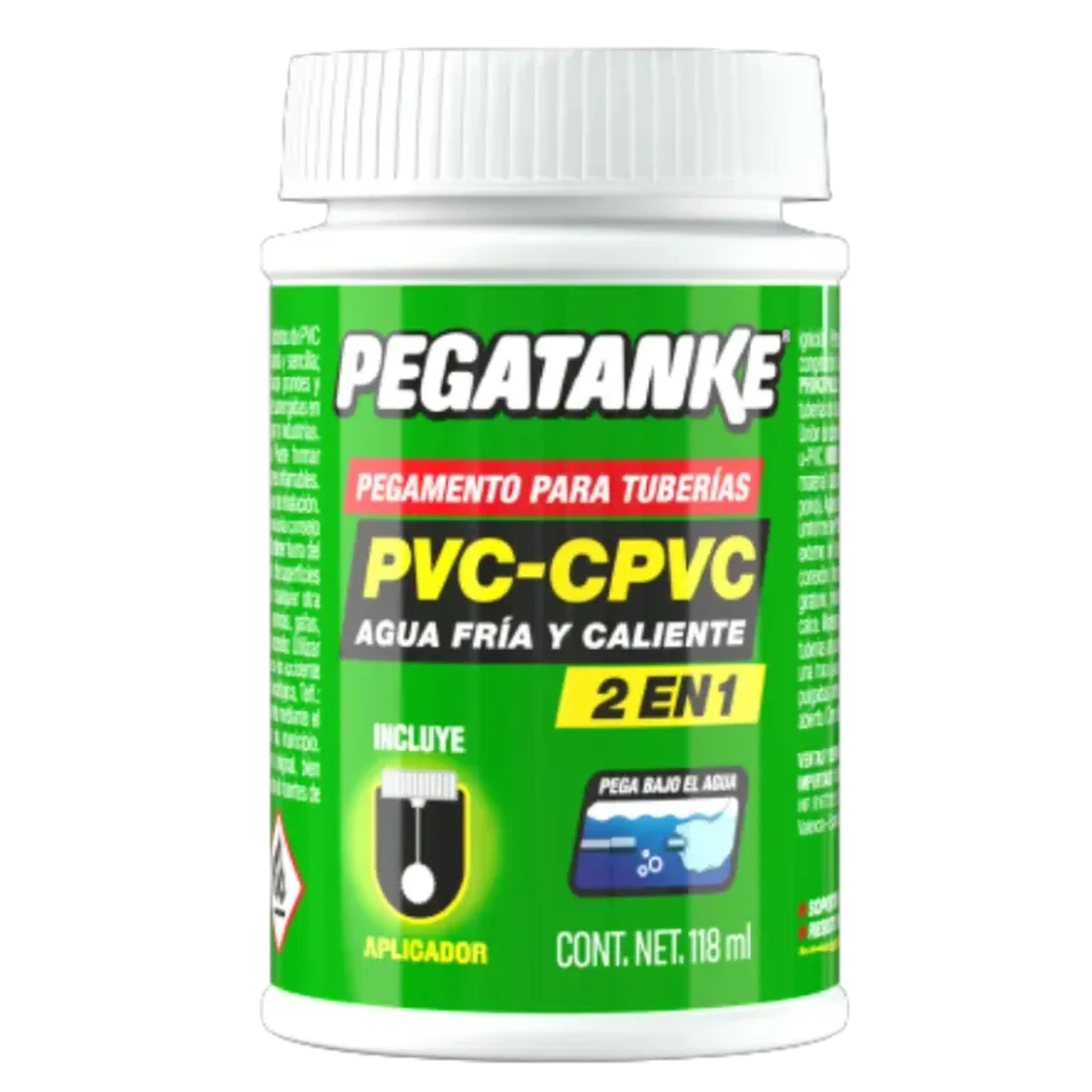 Pegatanke Cola para Tubos PVC-CPVC Água Fria e Quente 116g imagem