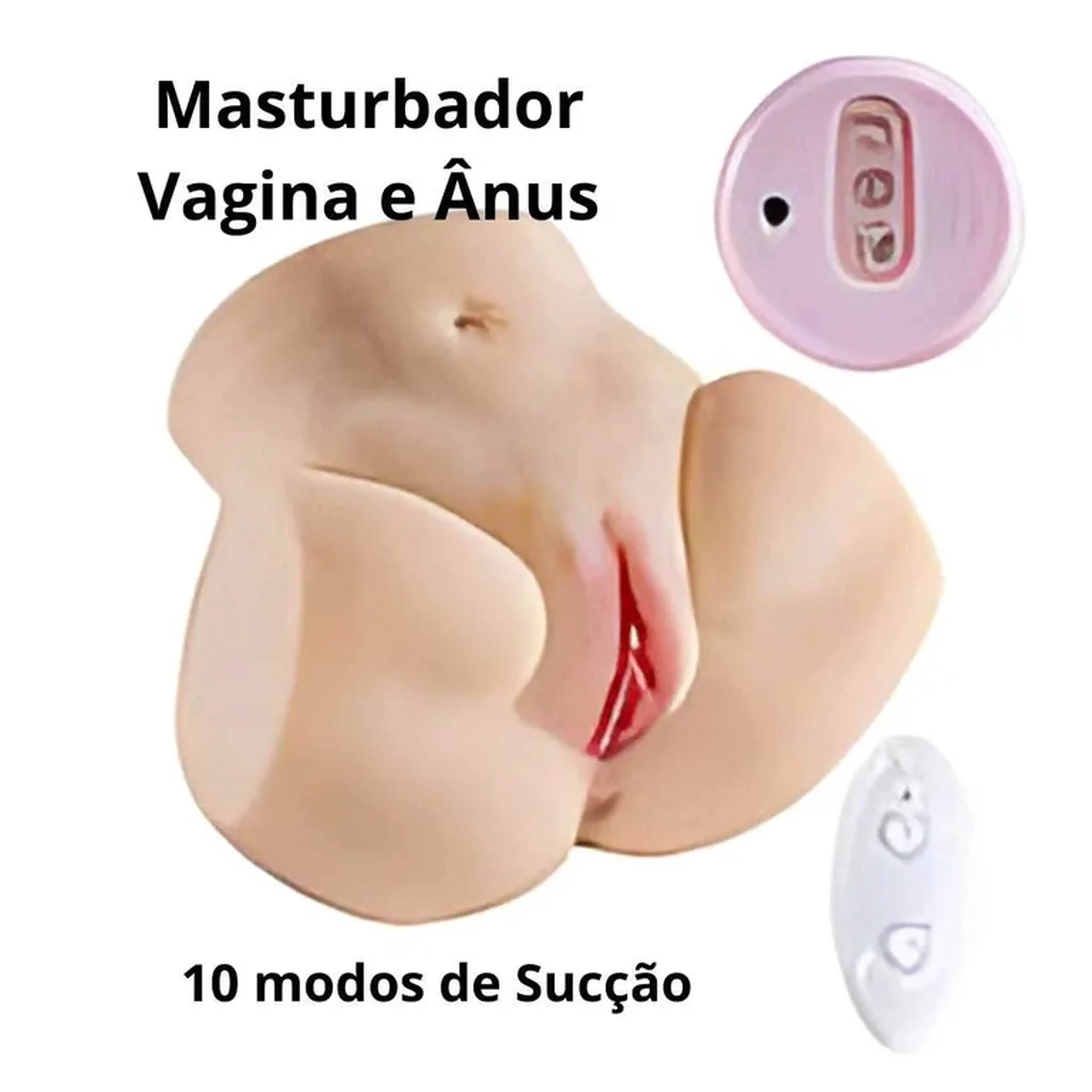 Masturbador Bunda - 10 modos de Sucção imagem