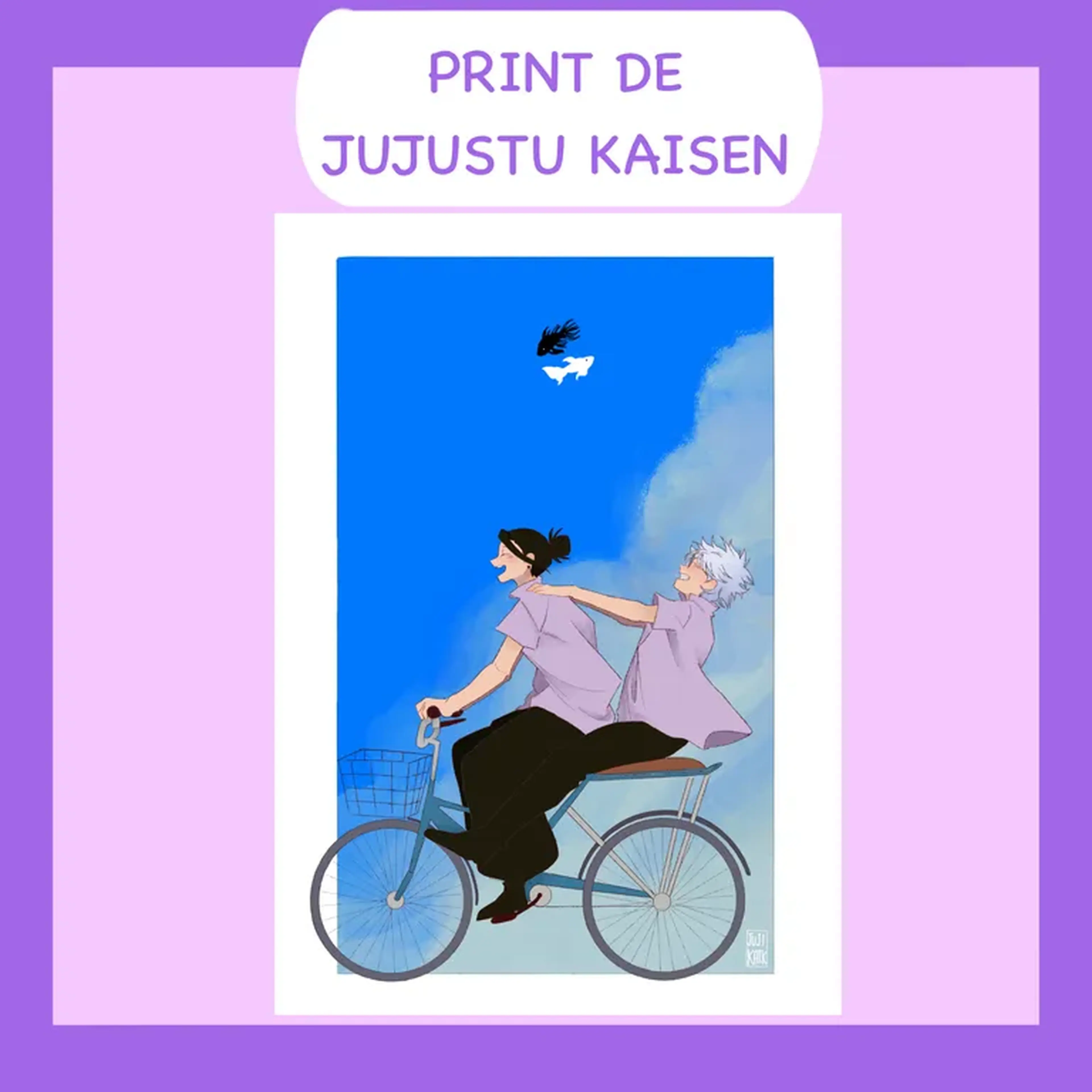 PRINT A5 DE JUJUSTU KAISEN imagem