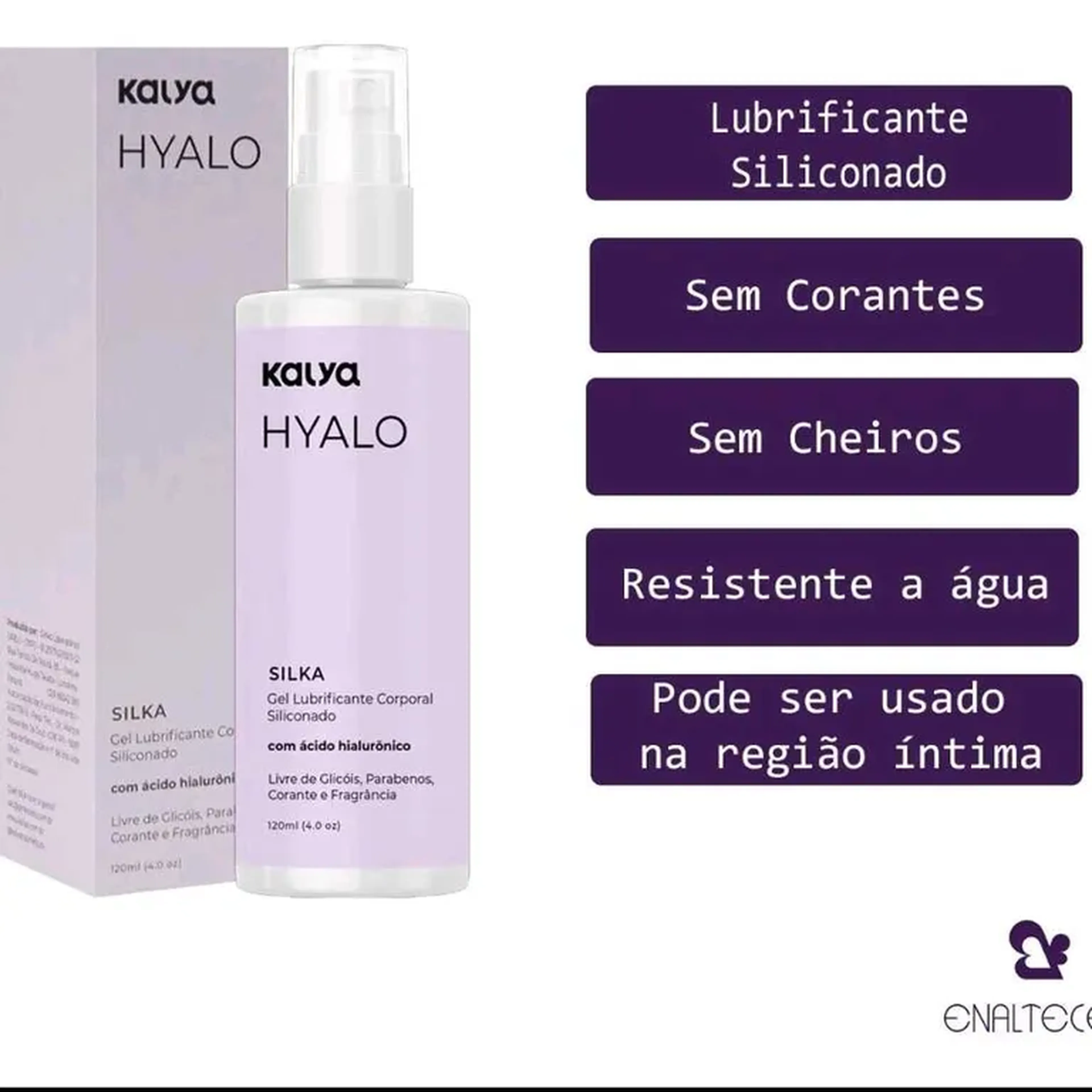 Lubrificante Siliconado Hyalo Kalya 120ml imagem
