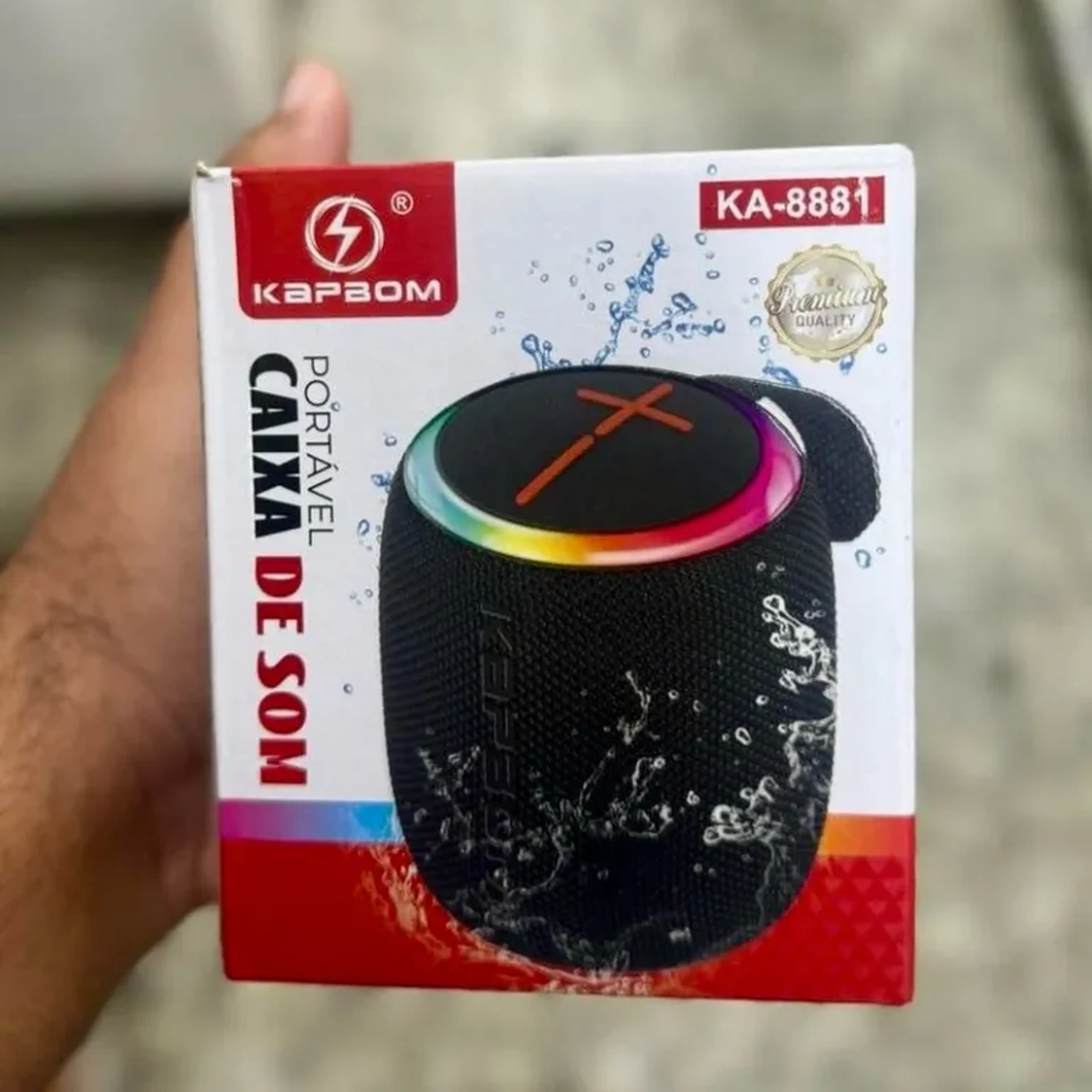 🔊Caixa de som Kapbom KA-8881 imagem