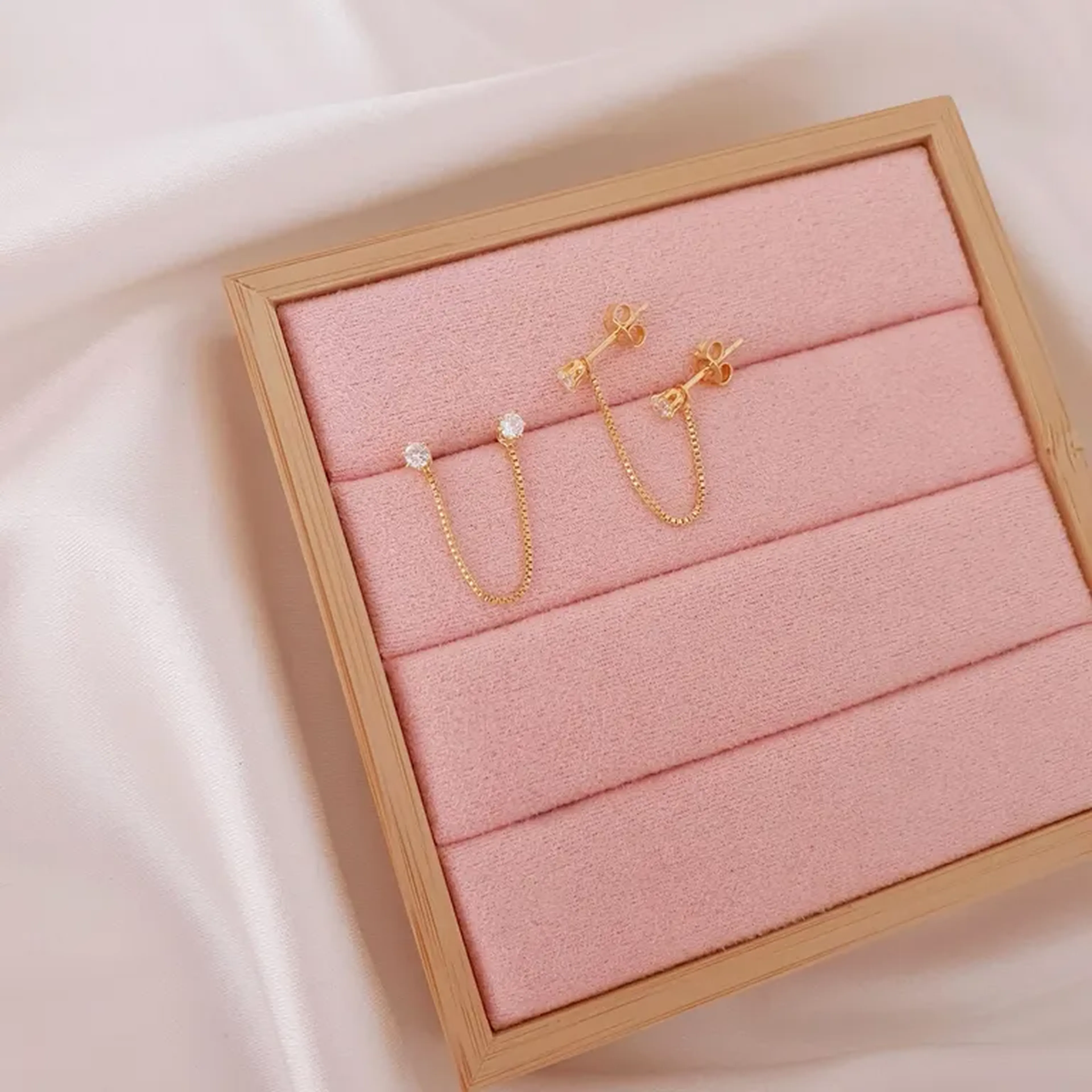 Ear line zircônia folheado imagem