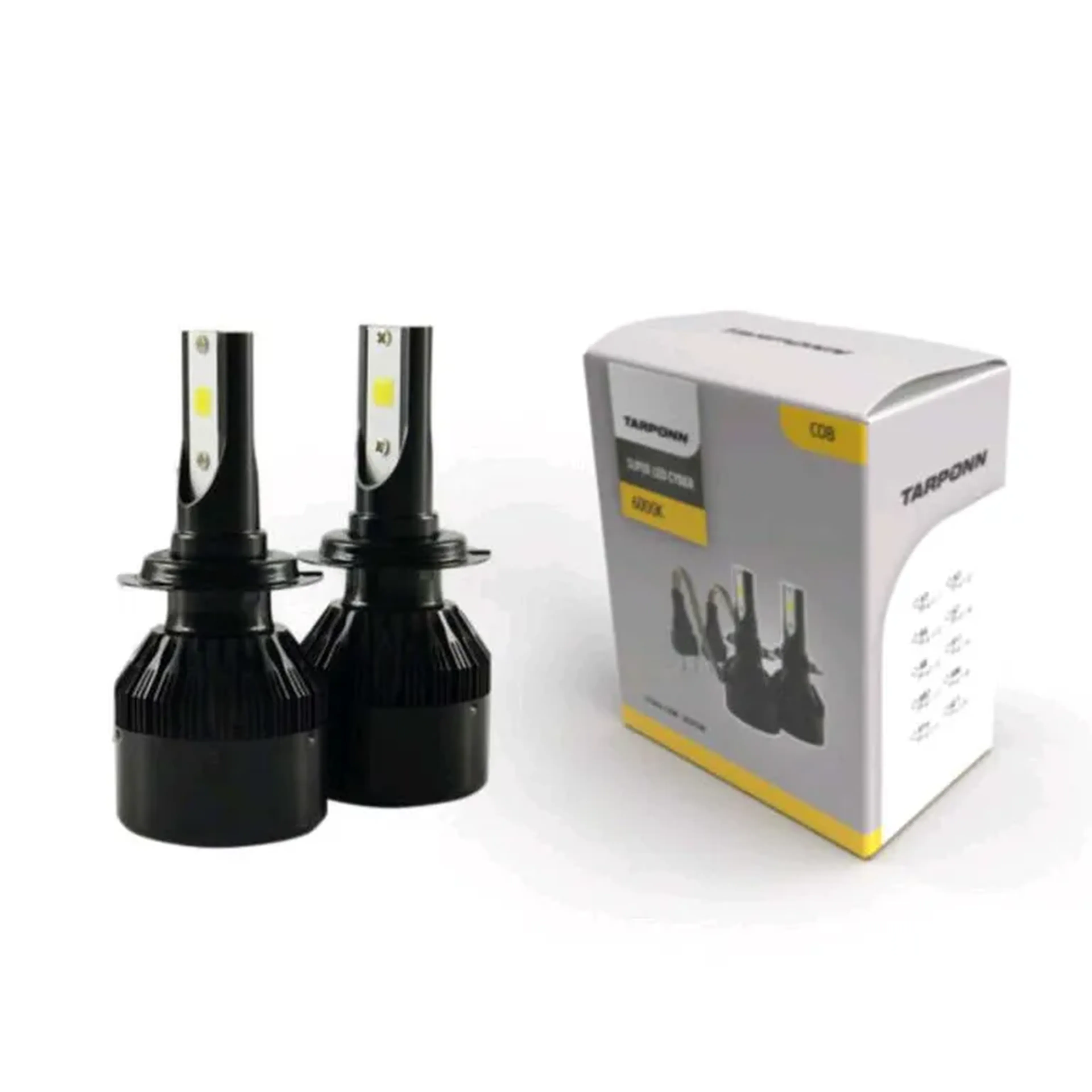 PAR DE SUPER LED H7 imagem