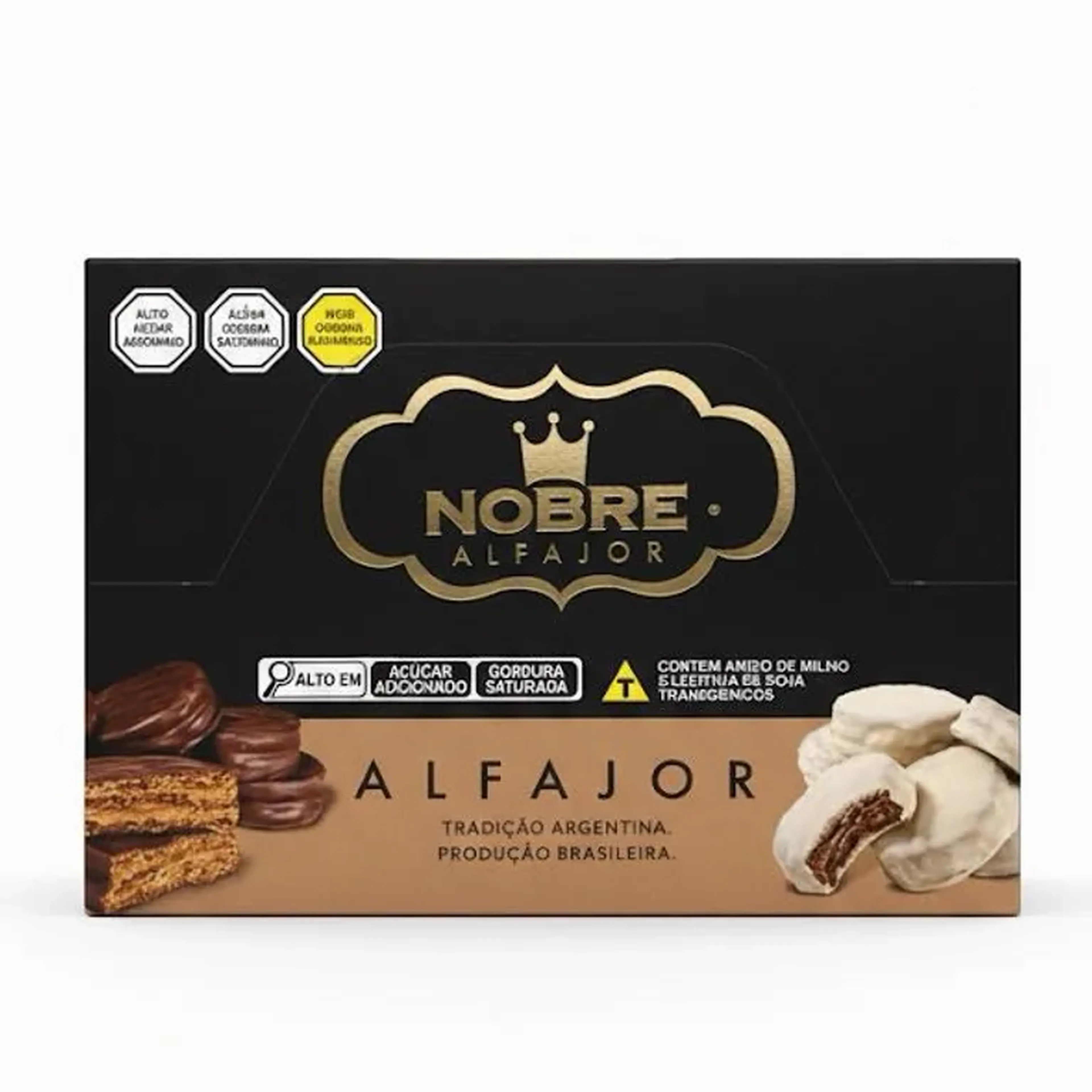 Alfajor nobre tradicional imagem