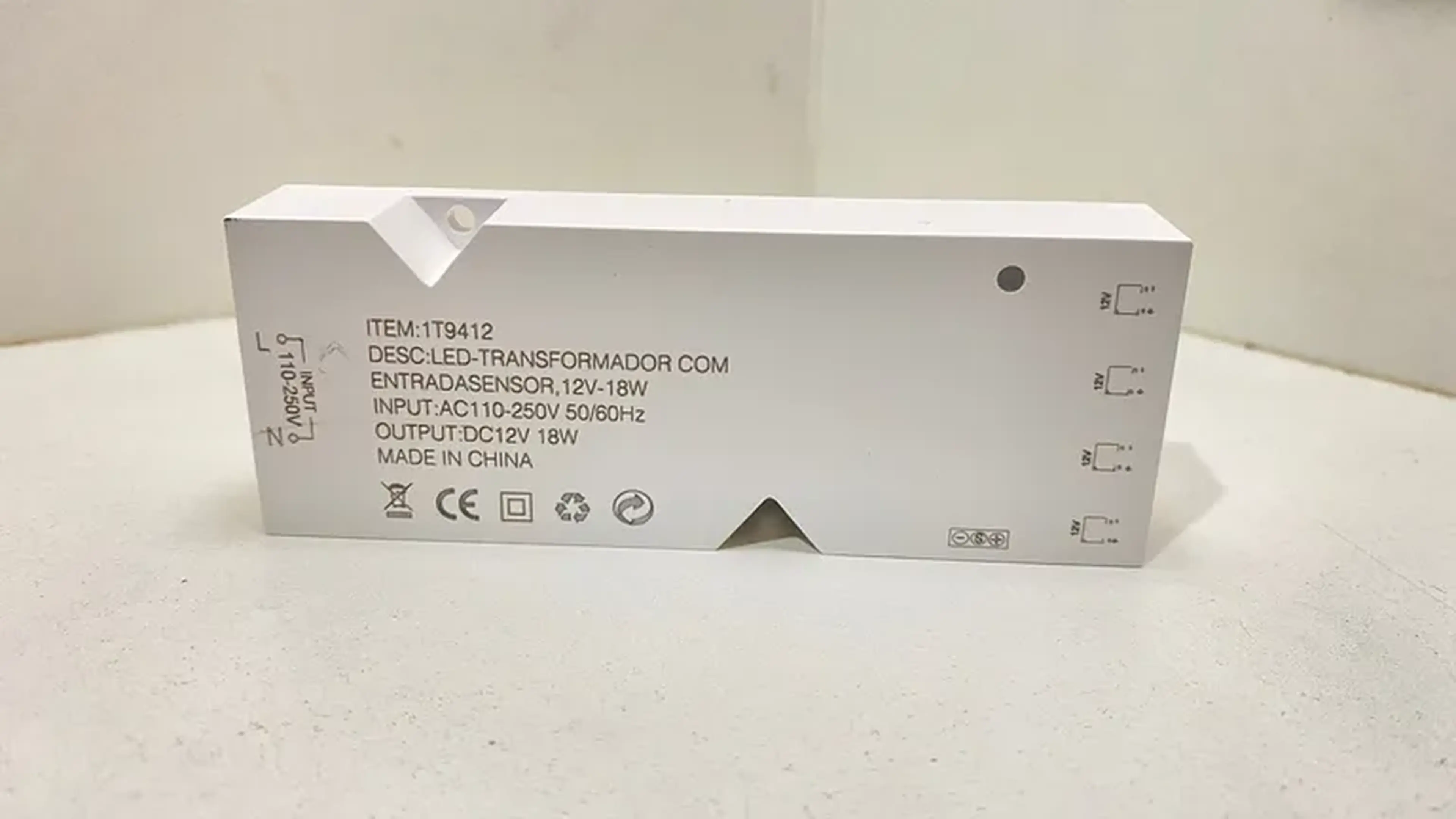 Kit Iluminação de LD Cristaleira com Sensor de Toq imagem