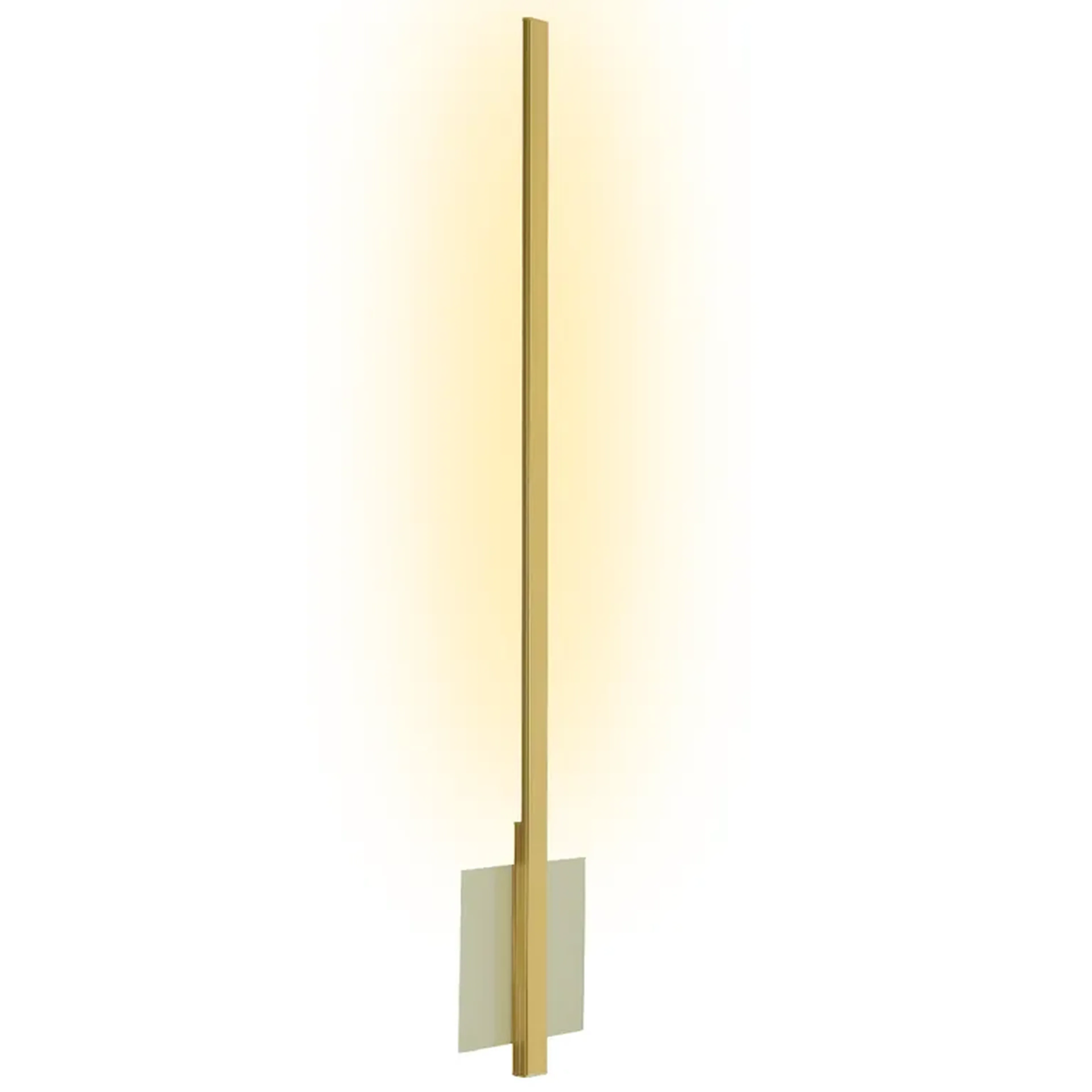 Arandela Linear Dourada 65cm 6W 3.000K Uso Externo Amélia i imagem